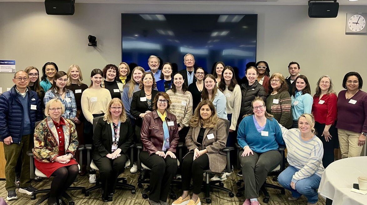 Group picture of Global Women's breakfast participants.