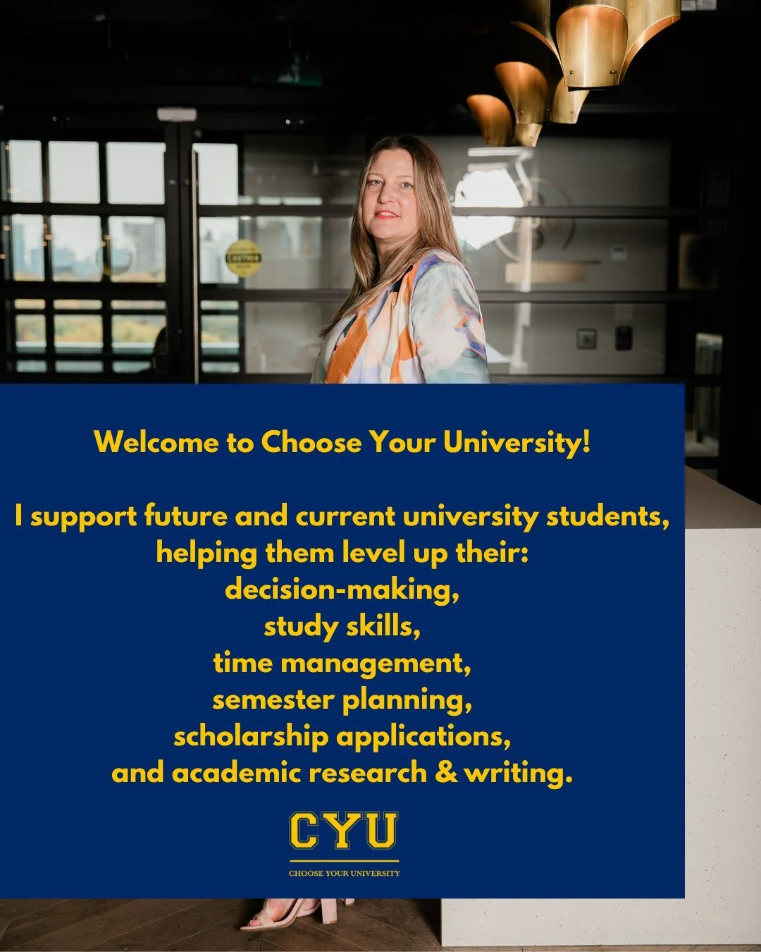 What do academic coaches even do??

I work with current &amp; future university students and their families as they plan for and start university. 

We work on: 
✅decision making (what to study and where)
✅applying to university
✅finding and applying