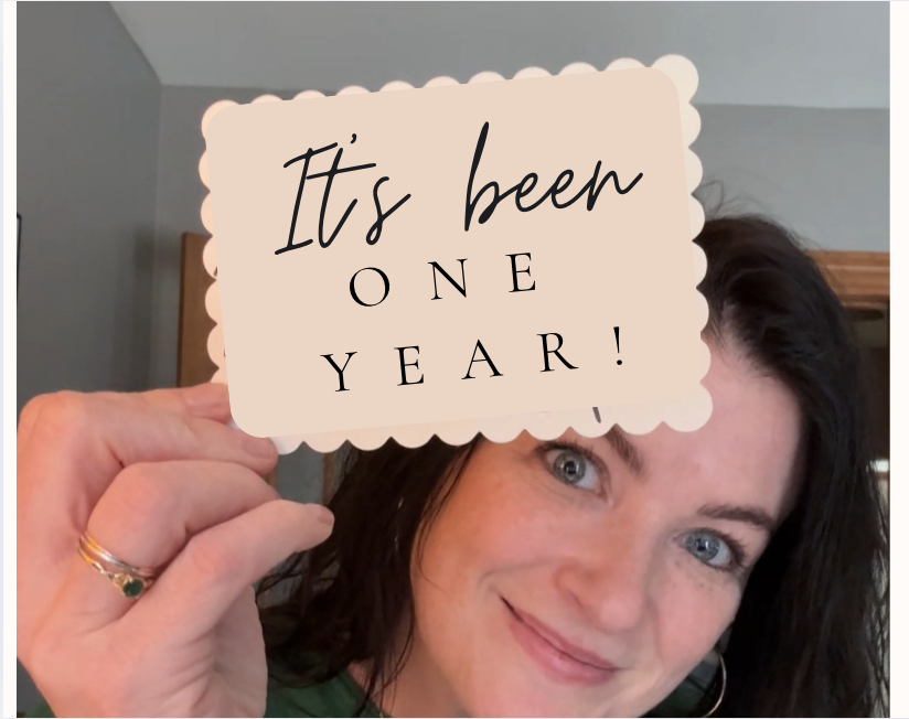 1 Year Down!