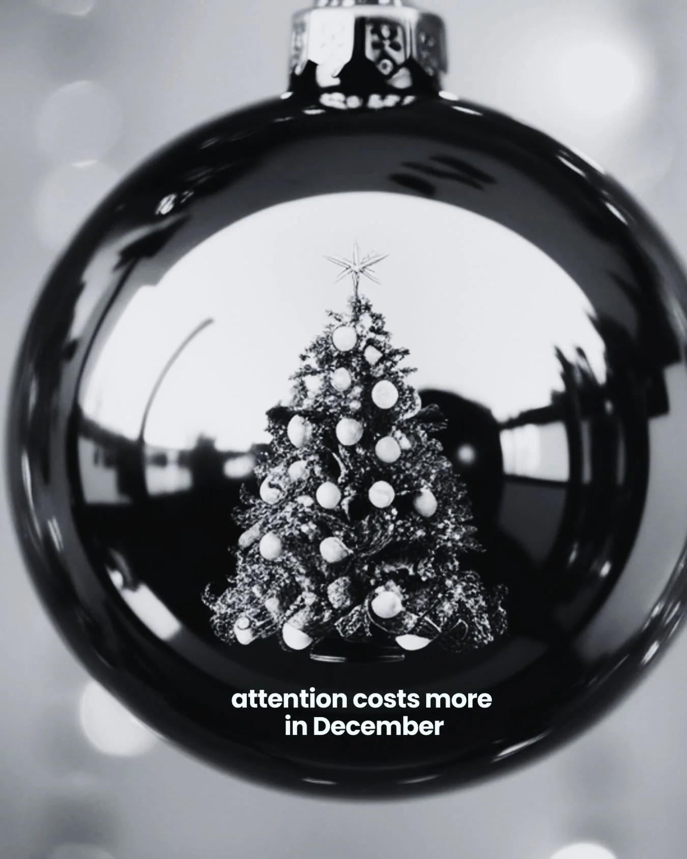 Holiday content reality check 🎄
If it feels harder to win the scroll right now, you&rsquo;re not imagining it.
 
Instagram ad spend is expected to be up 20%-30% over last year.
 
Translation: more brands, more budgets, more noise.
 
So this month, m