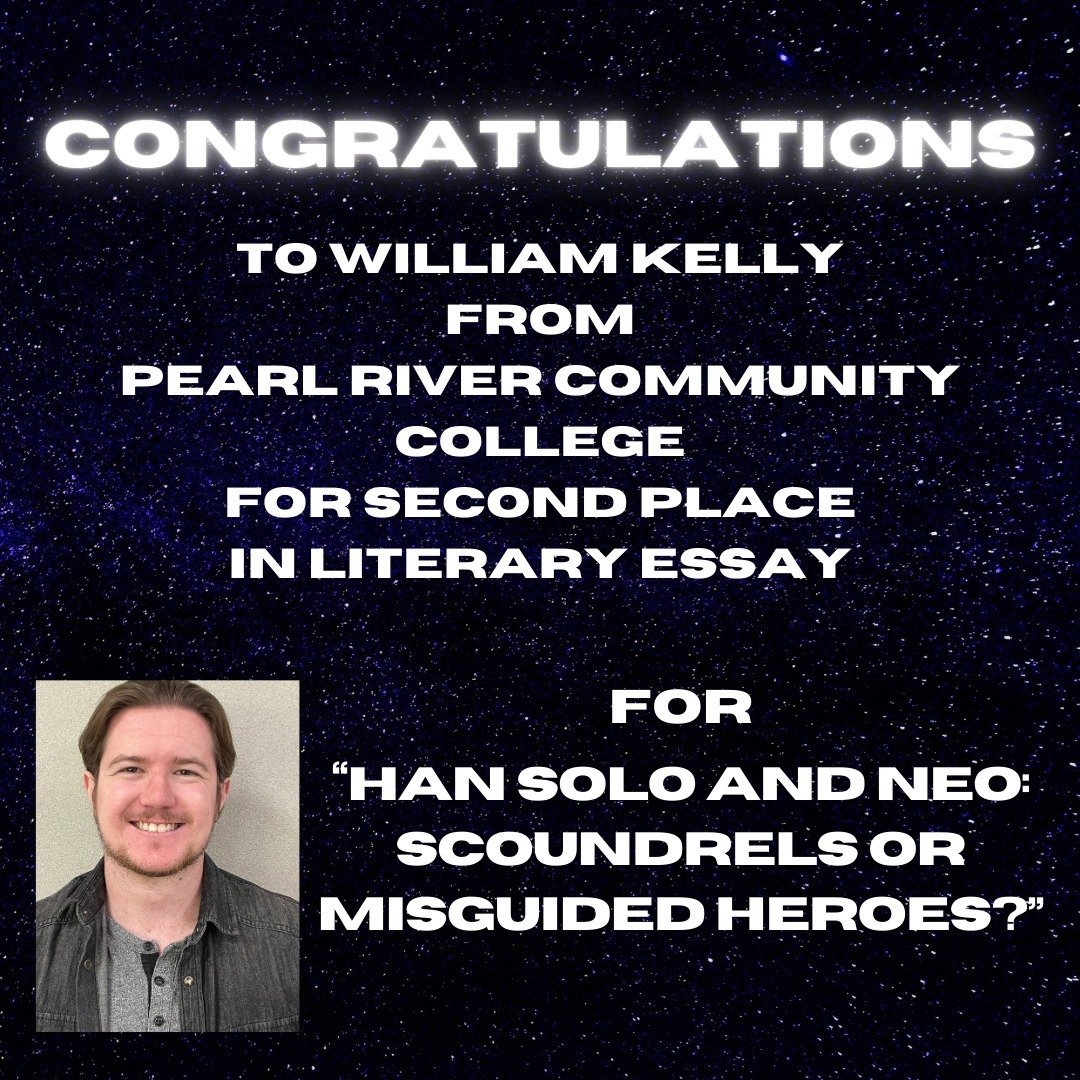 Congrats to William Abram Kelly for his work published in the The Community College Writer 2024.