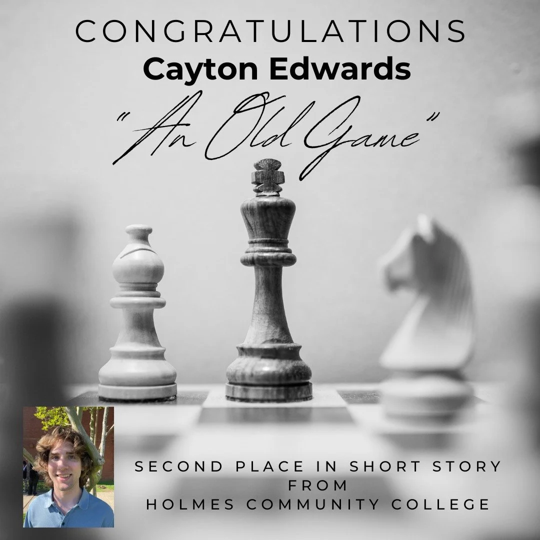 Congrats to Cayton Edwards for winning Second Place in the Short Story category of the MCCCWA's 2025 Competition.