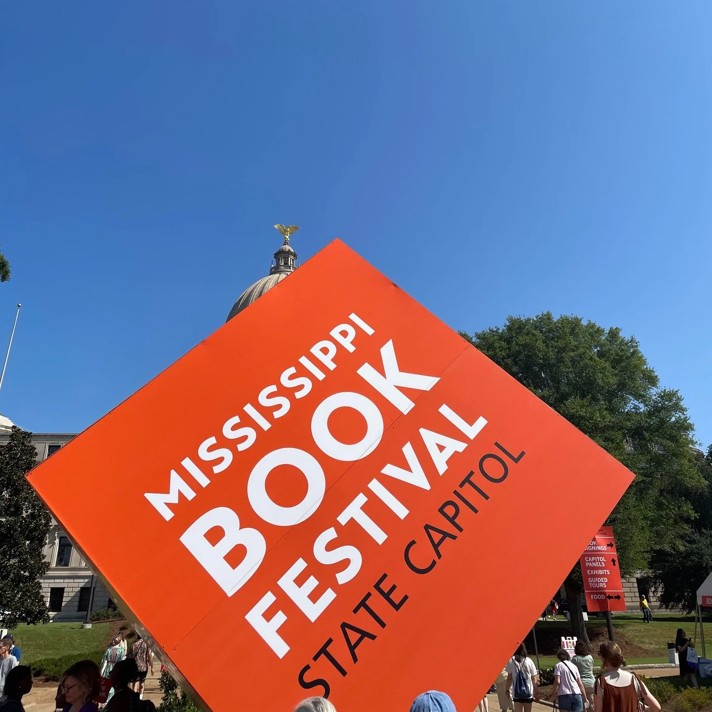 Another year, another great Mississippi Book Festival. Good to see everyone there.
