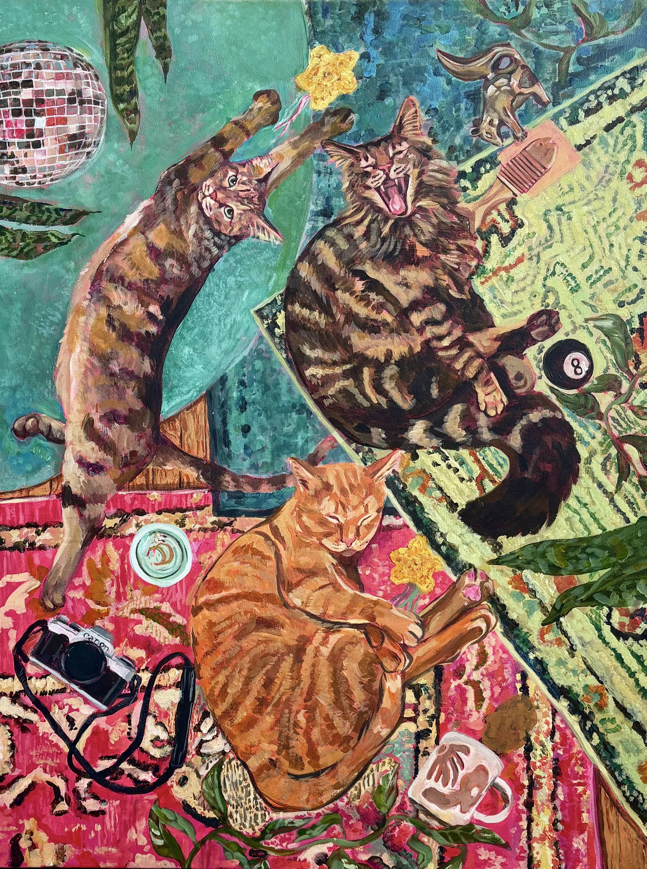 Berts, 2026, Acrylic | 40 x 30