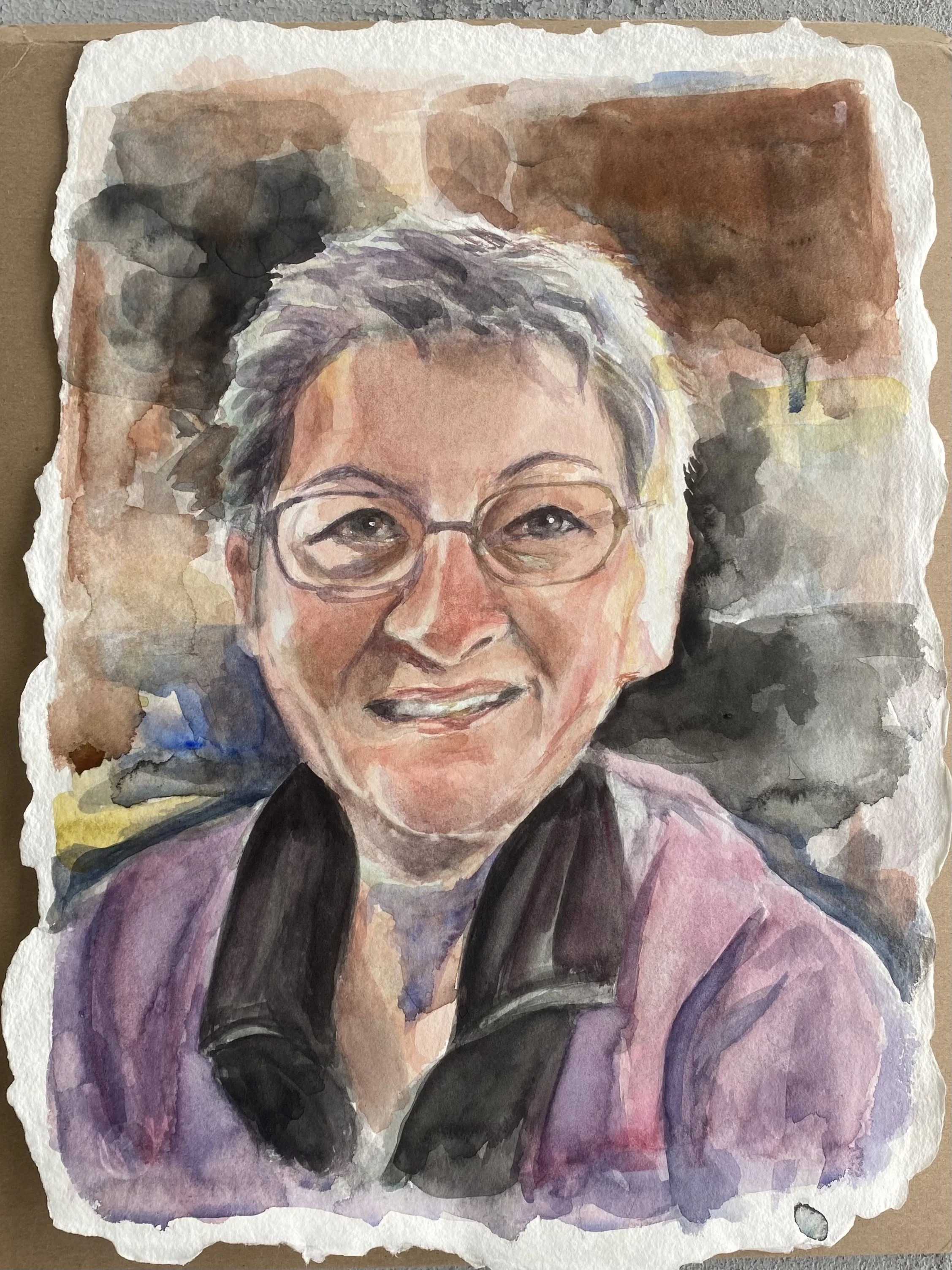 Mother Matron, 2022, Watercolor | 8 x 11