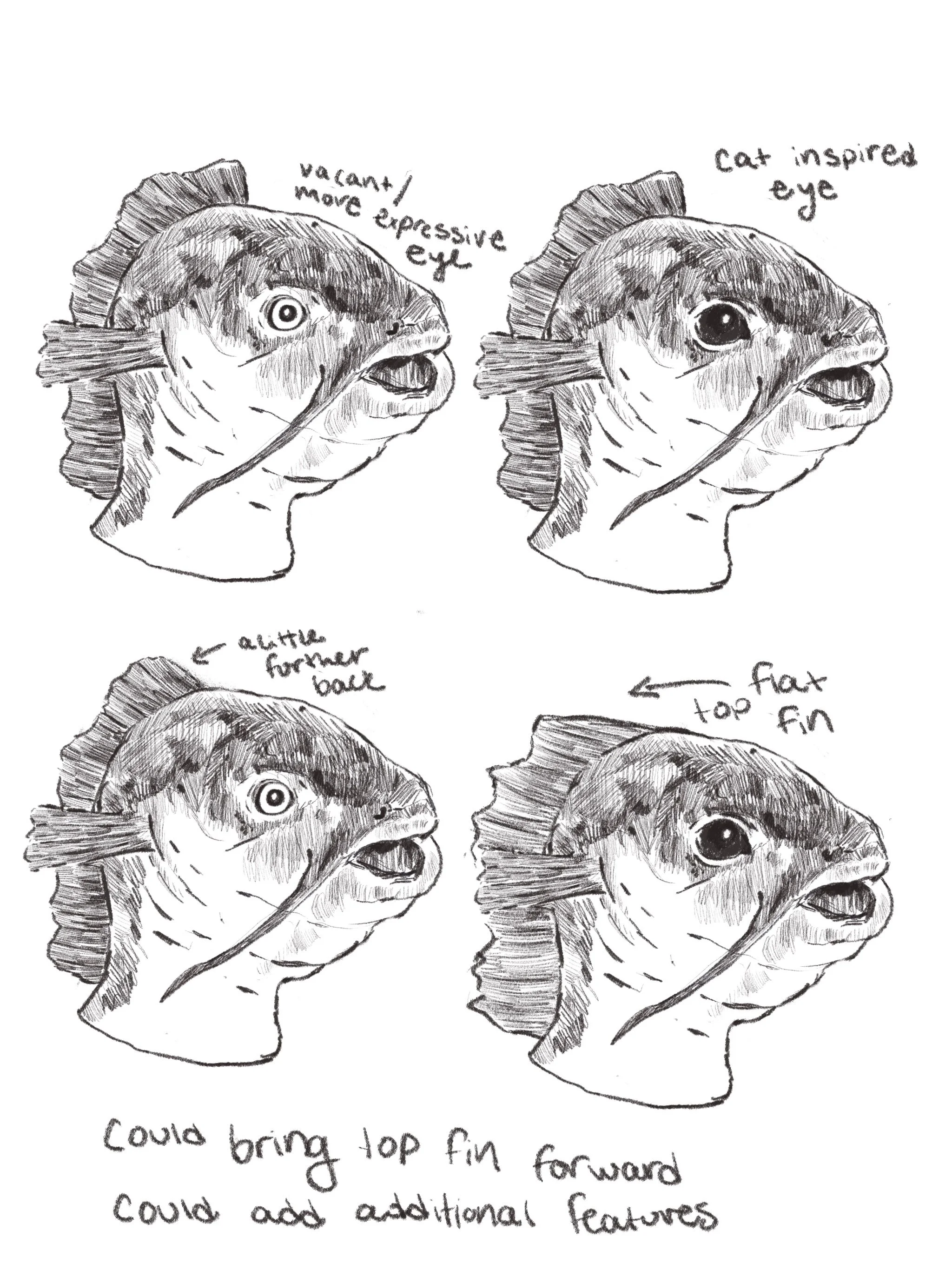 Sea Monster Concept Sketches, 2026