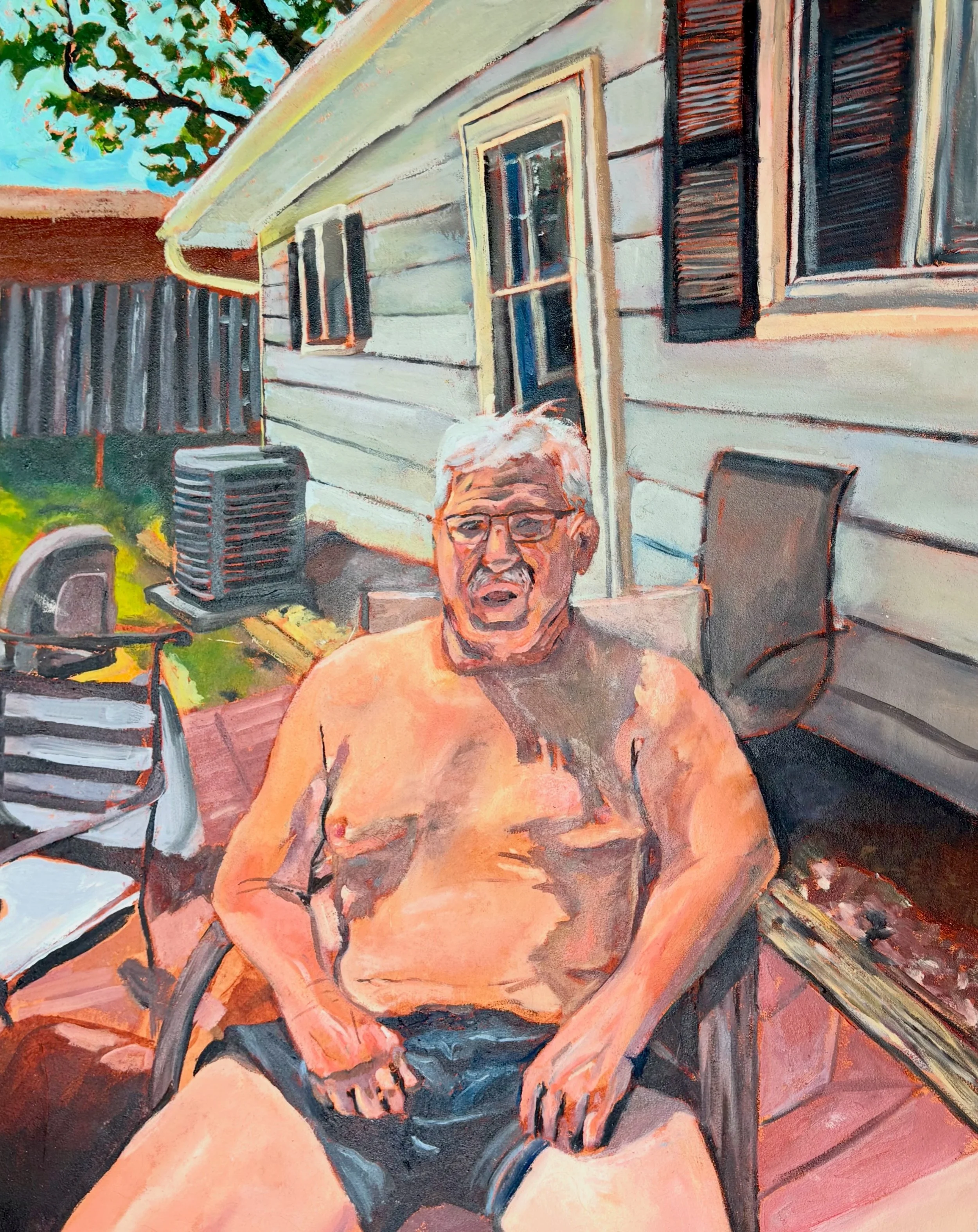 Immovable Object, 2026, Oil | 18 x 24