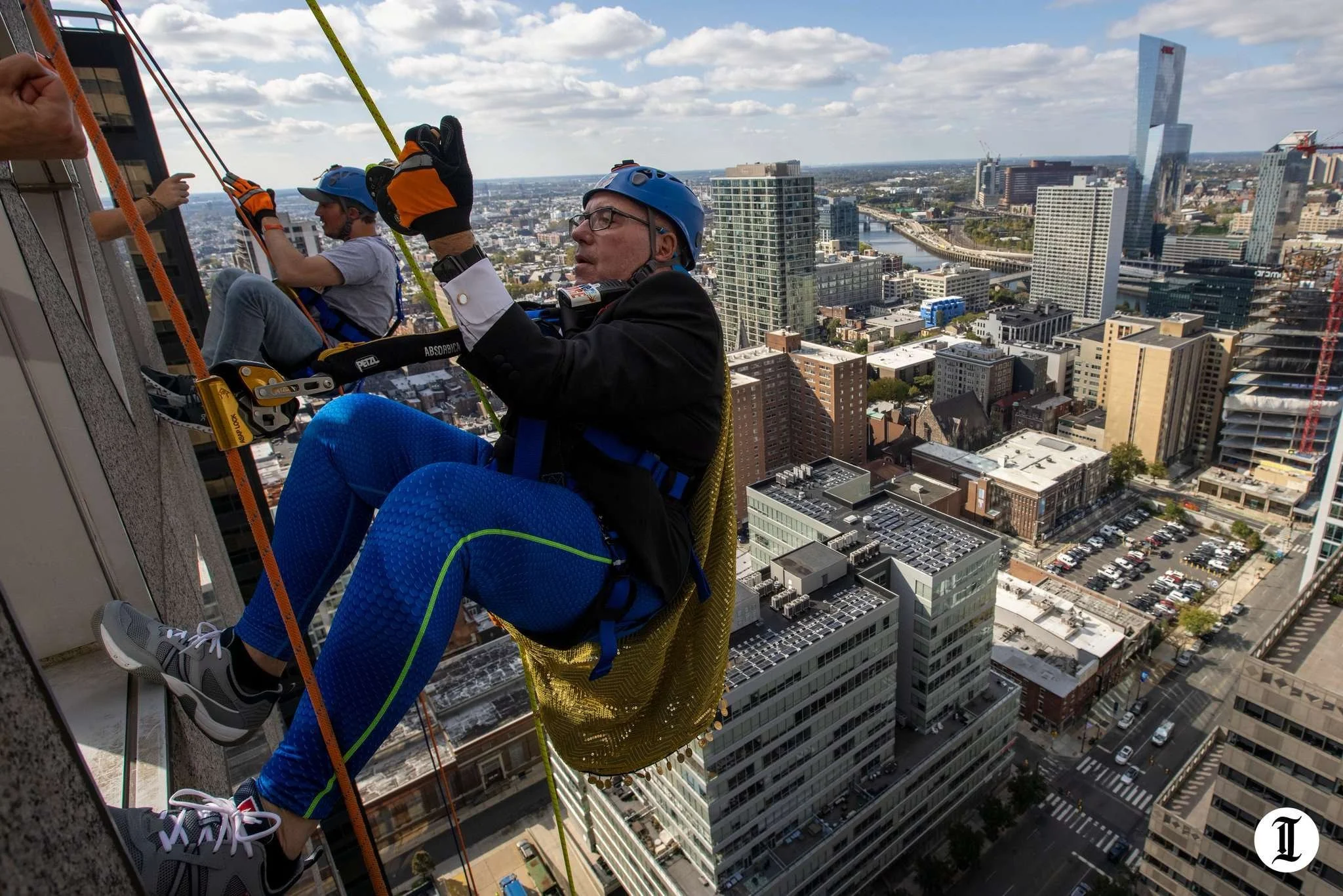 Rotary Rappellers Building Adventure