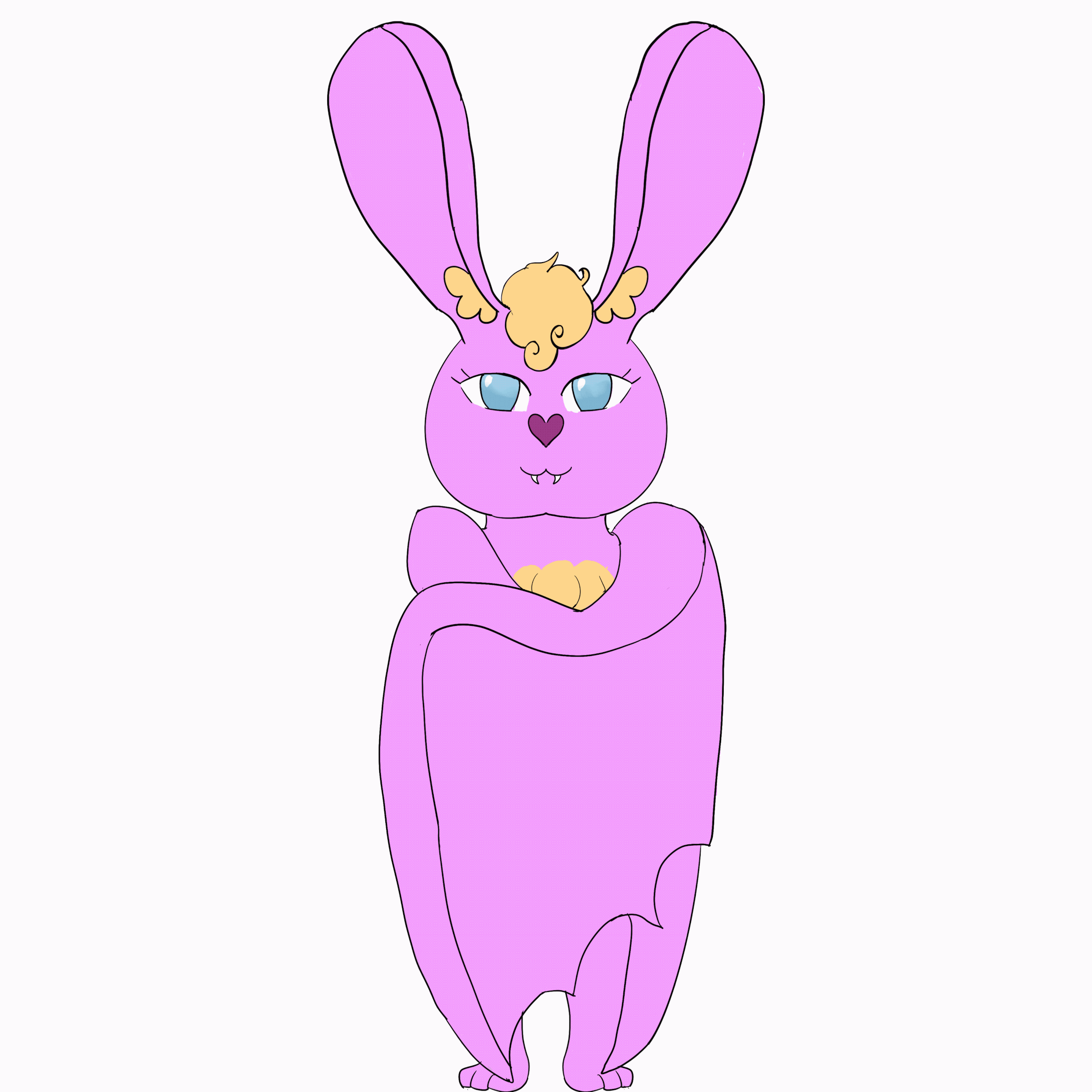 Idle sprite for Laura