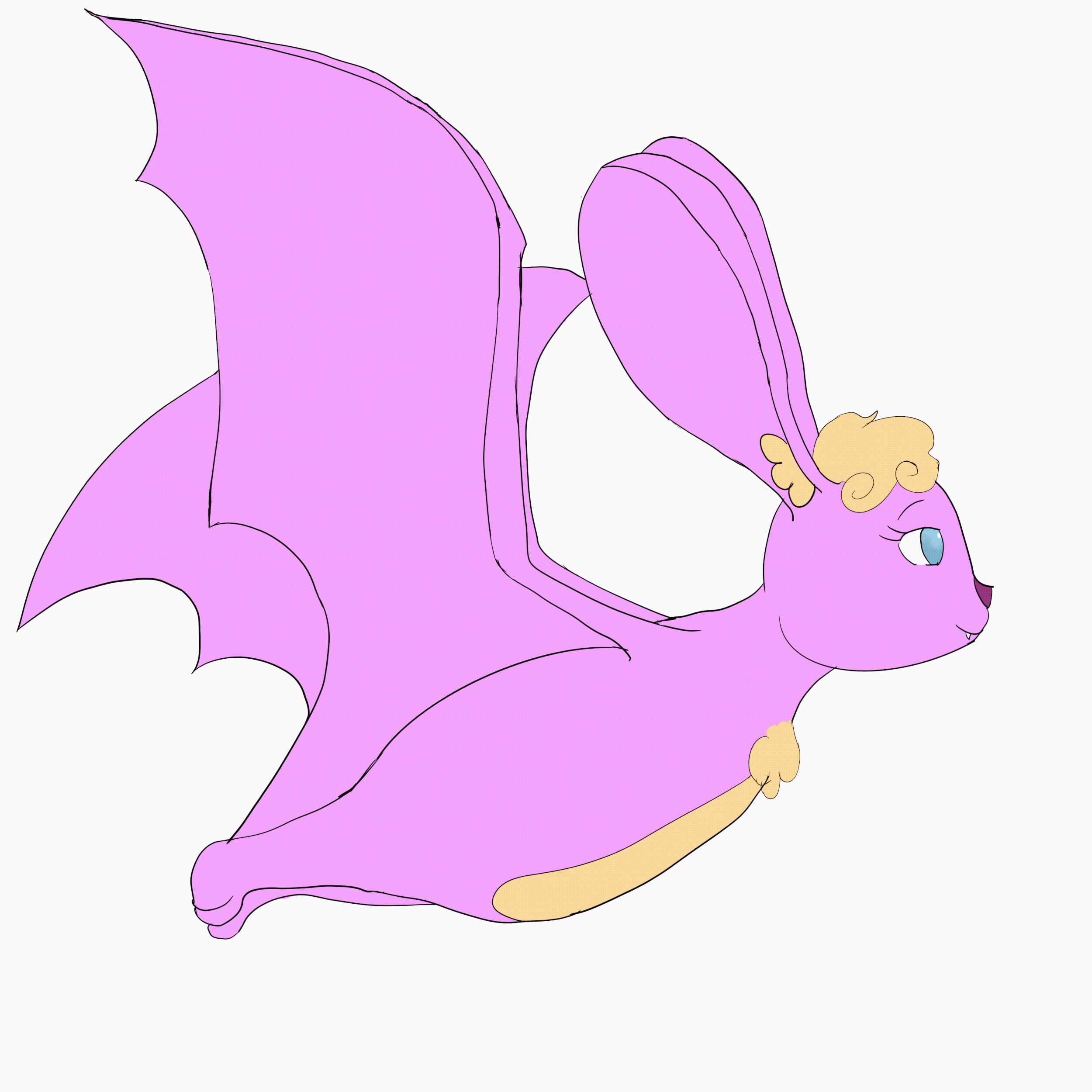 Flying gif for Laura sprite