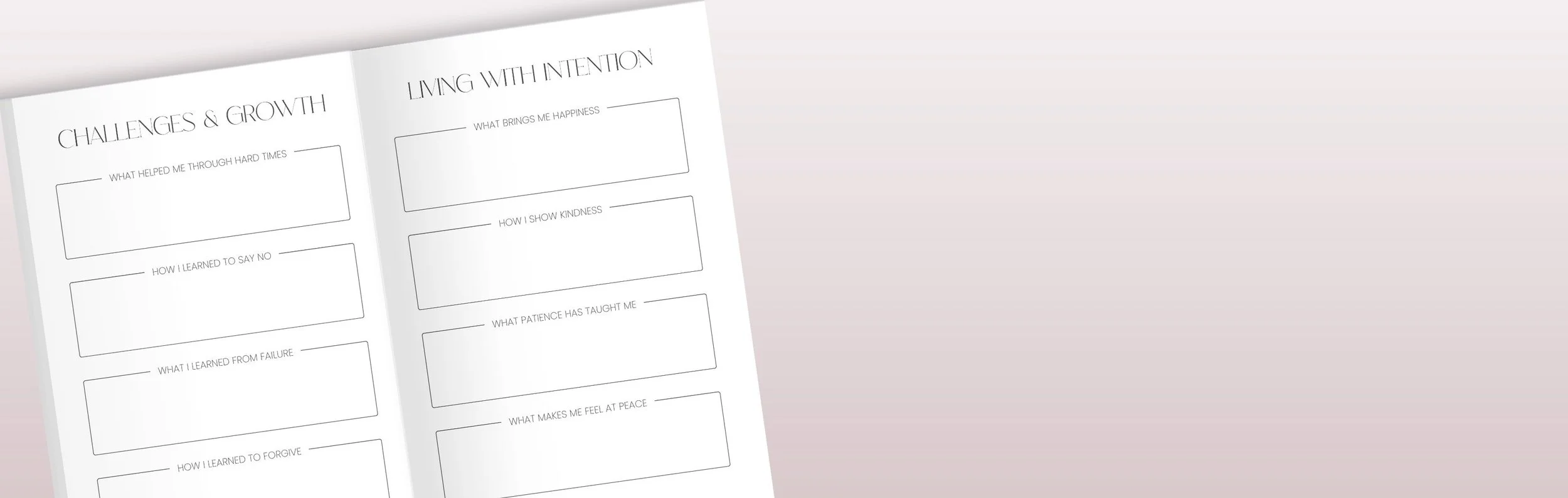 For My Daughter Guided Journal Inside Pages