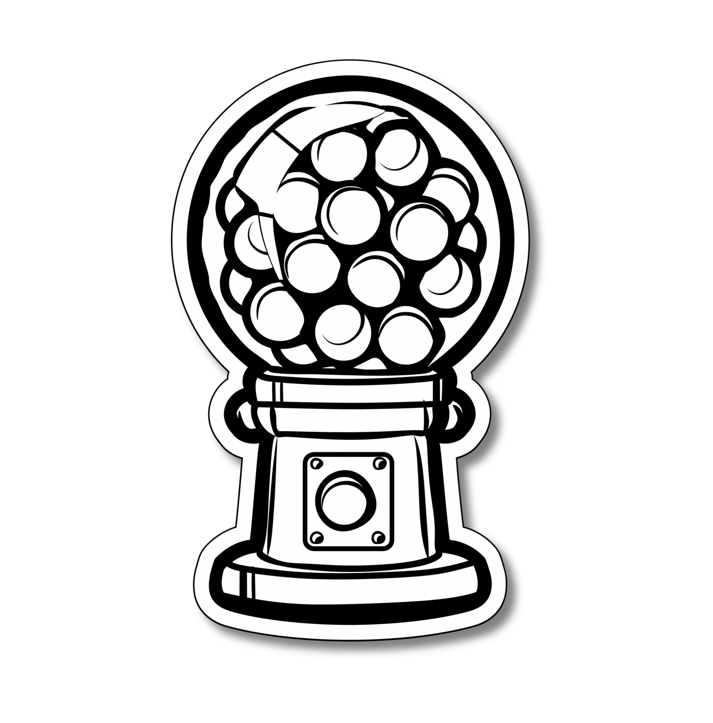 Cute & Easy Coloring Book Gumball Machine.jpg