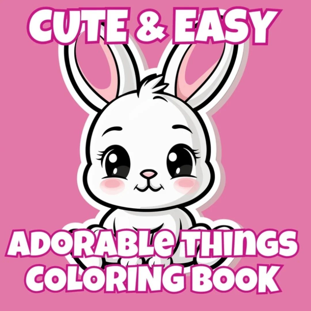Adorable Things Coloring Book