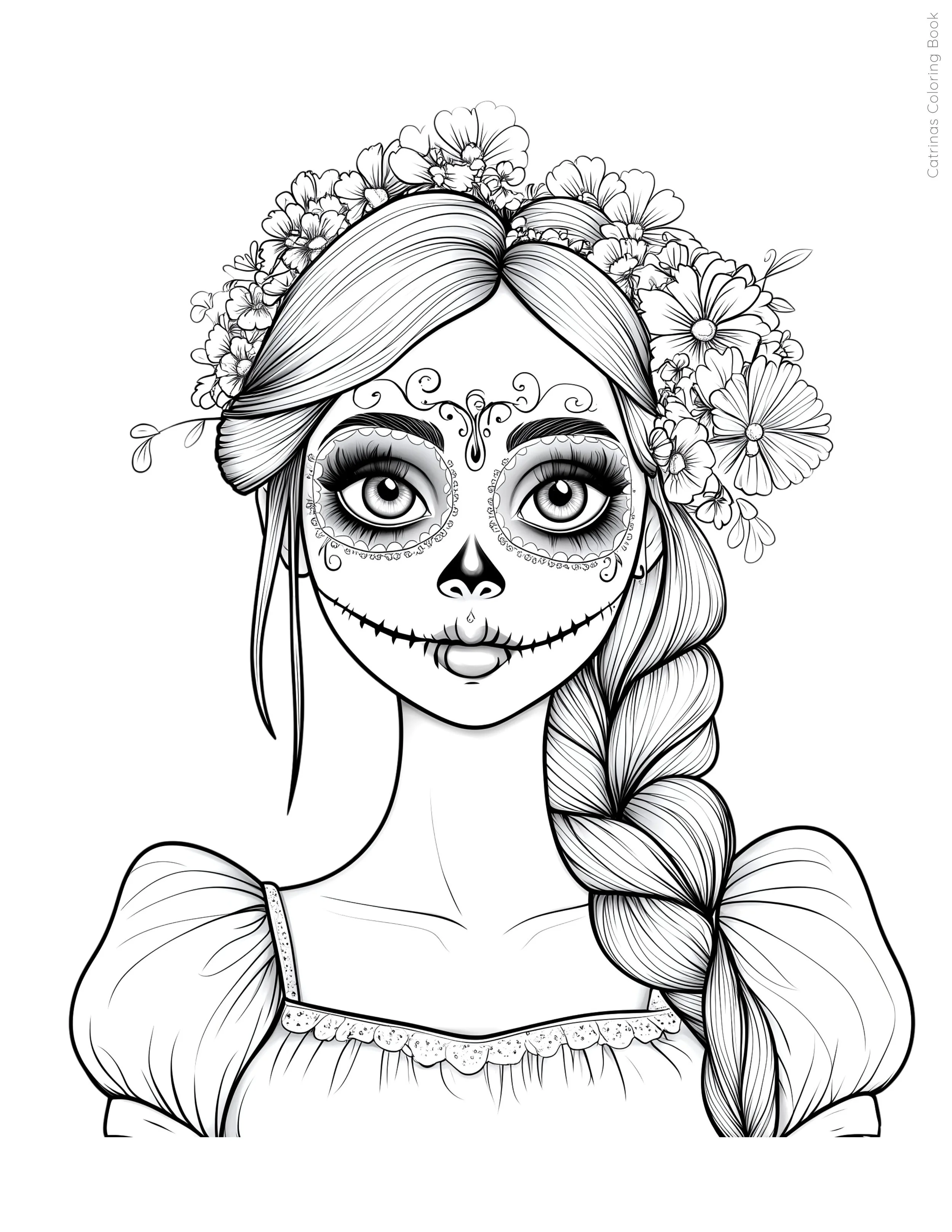 Catrina Coloring Book