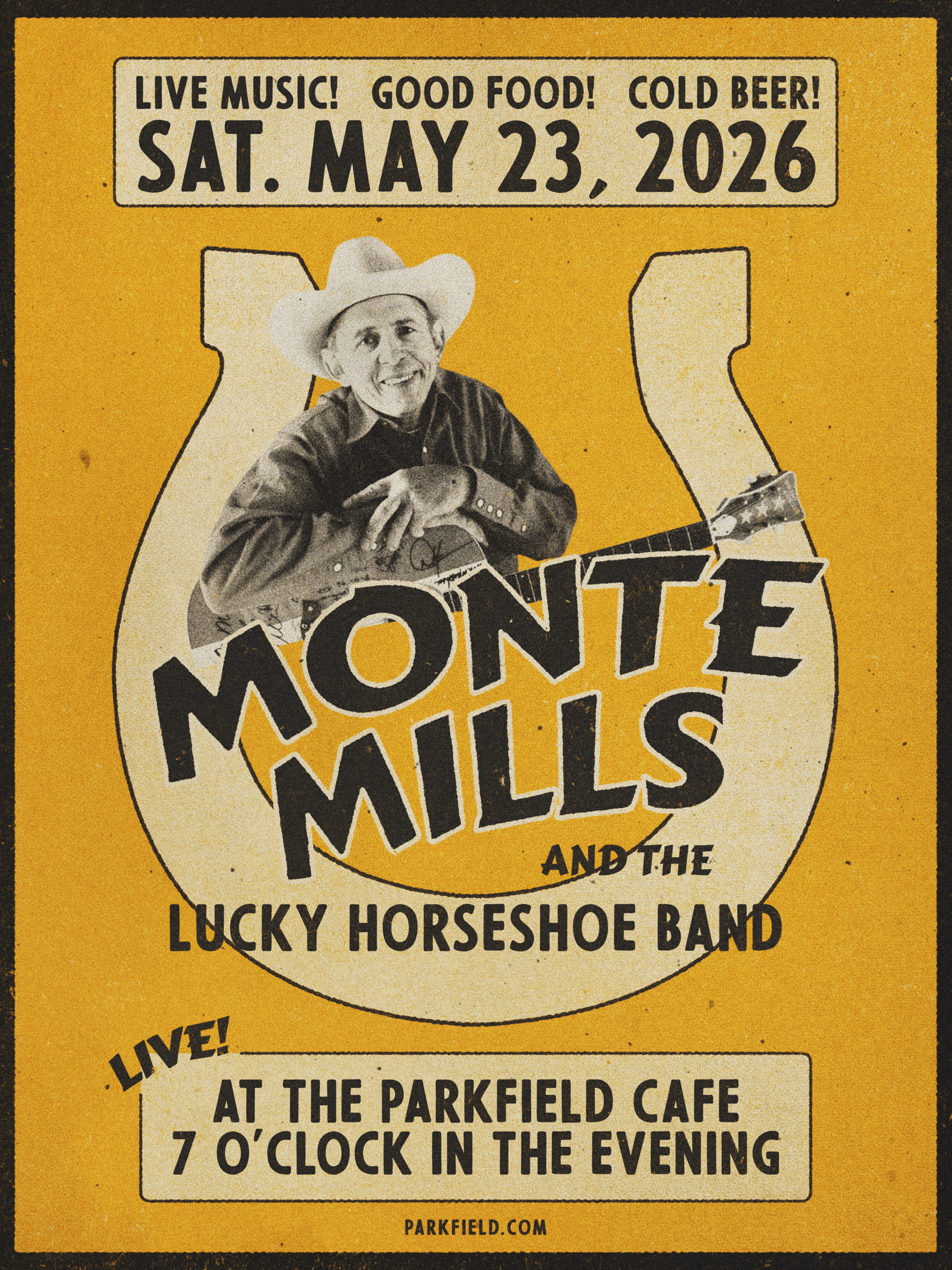 Live Music: Monte Mills &amp; the Lucky Horseshoe Band