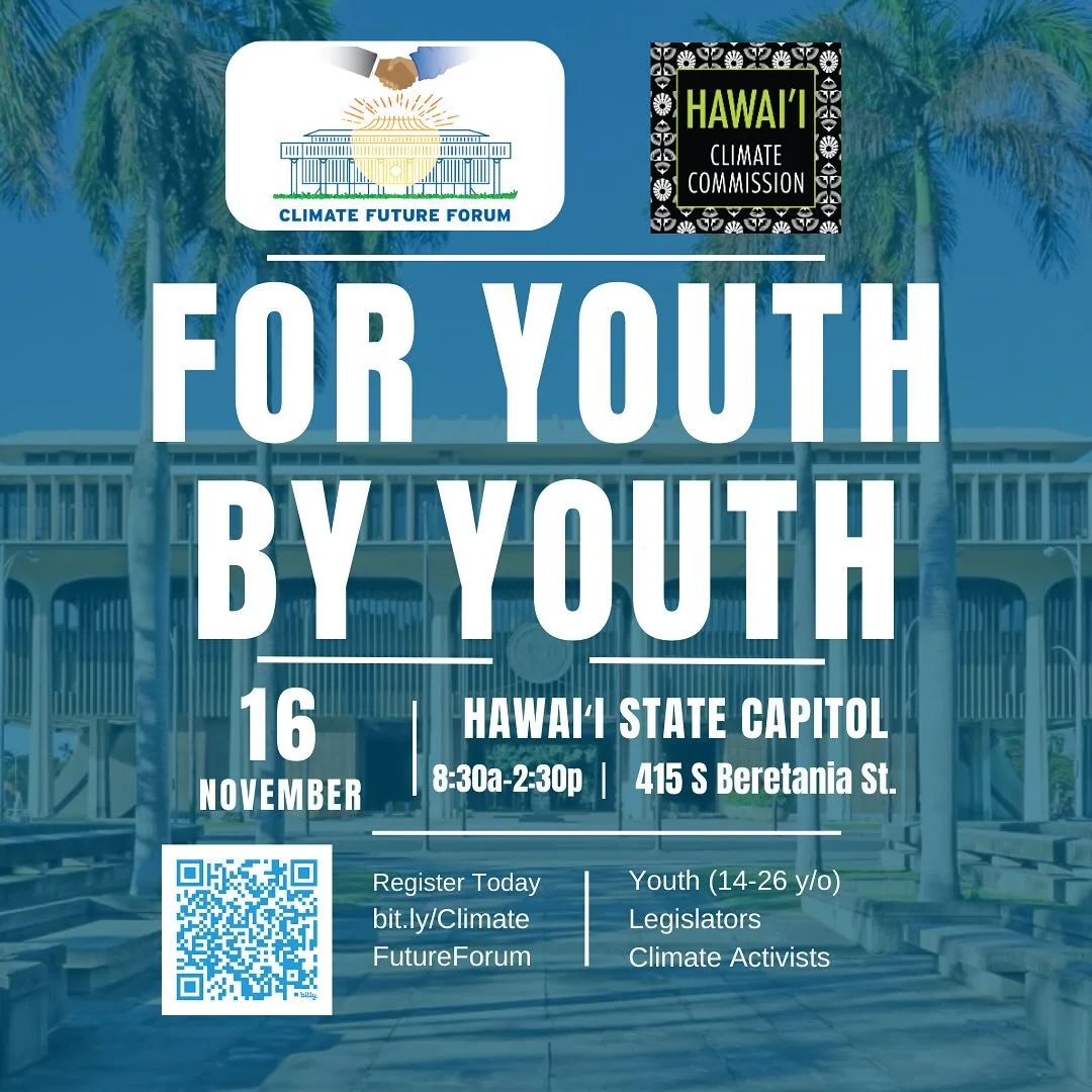 Come find us this Saturday! We will have an art +mindfulness activity to support climate stress and fabric patches!
.
The Climate Future Forum and CCMAC are excited to announce the 2024 Climate Future Forum and Youth Climate Summit on Saturday, Novem