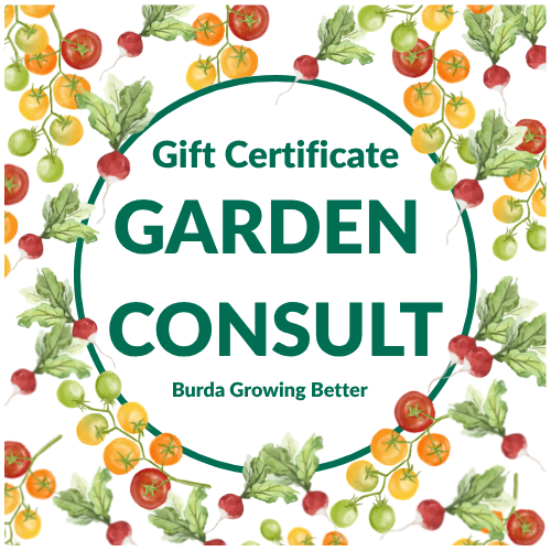 Gift Certificate for Garden Consultation from Burda Growing Better