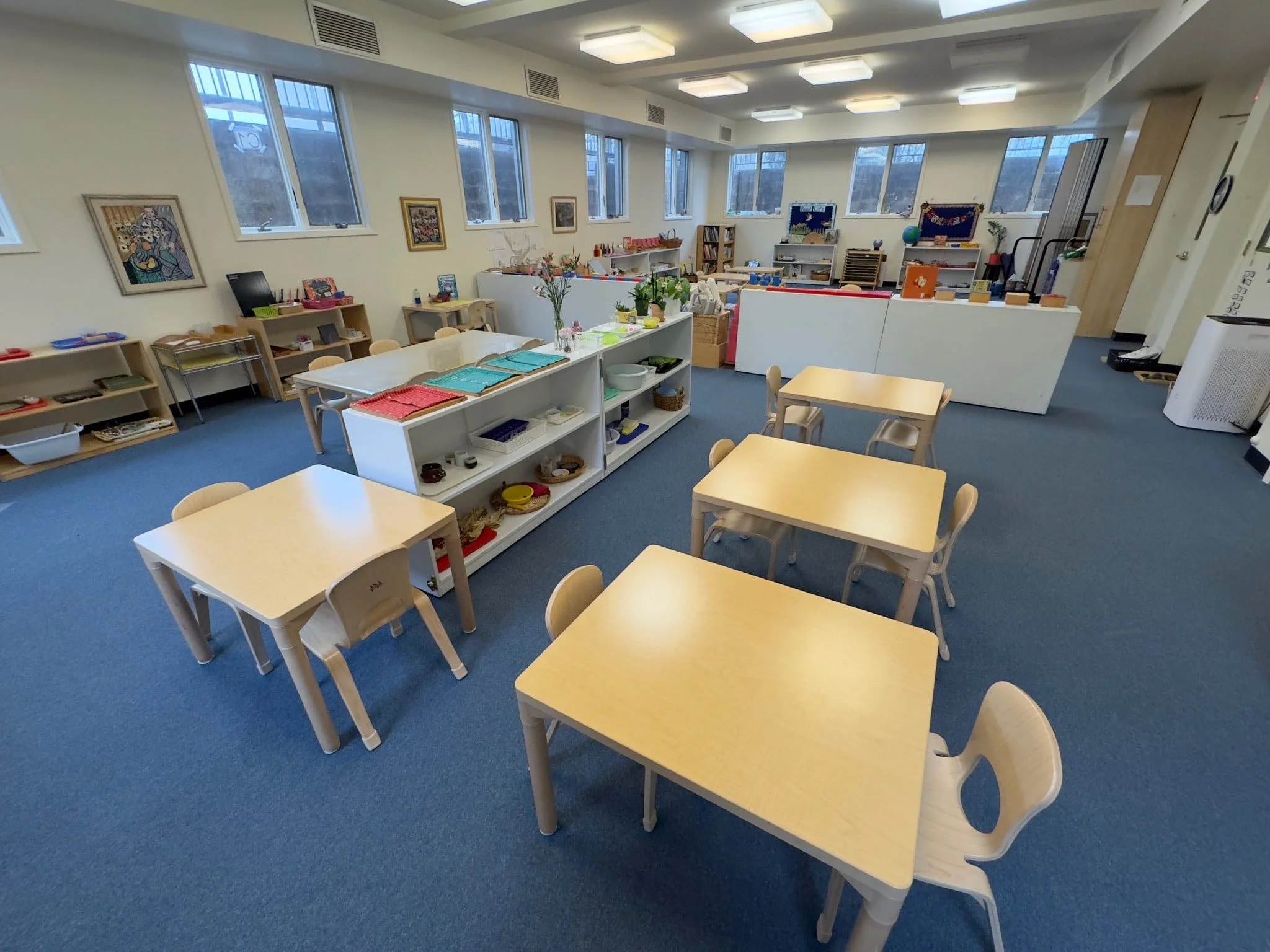 Image of the Primary Classroom at Little Crane Montessori School in Ridgewood, NJ Bergen County