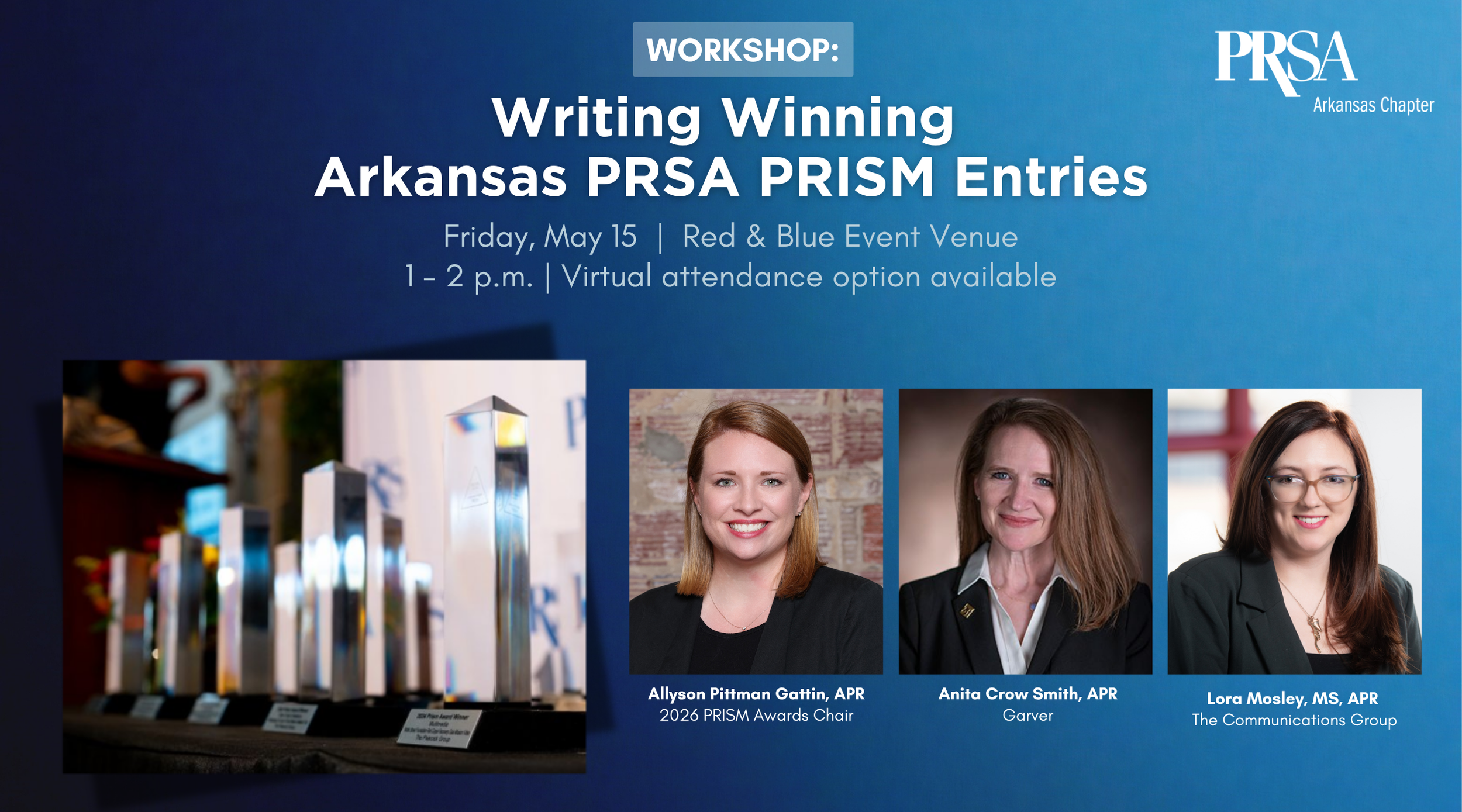 Writing Winning Arkansas Prism Entries Workshop