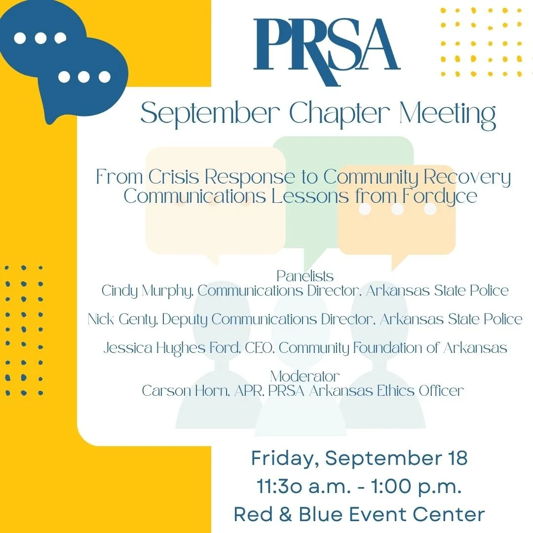 From Crisis Response to Community Recovery:  Communications Lessons from Fordyce