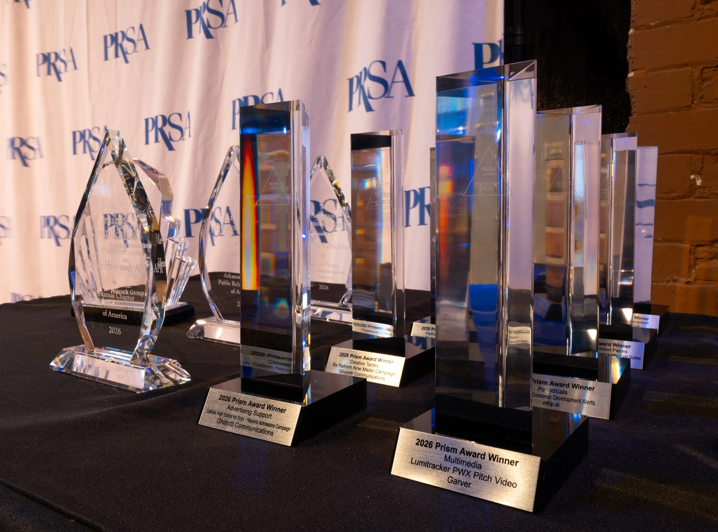 Arkansas PRSA Announces 2026 Prism Recipients