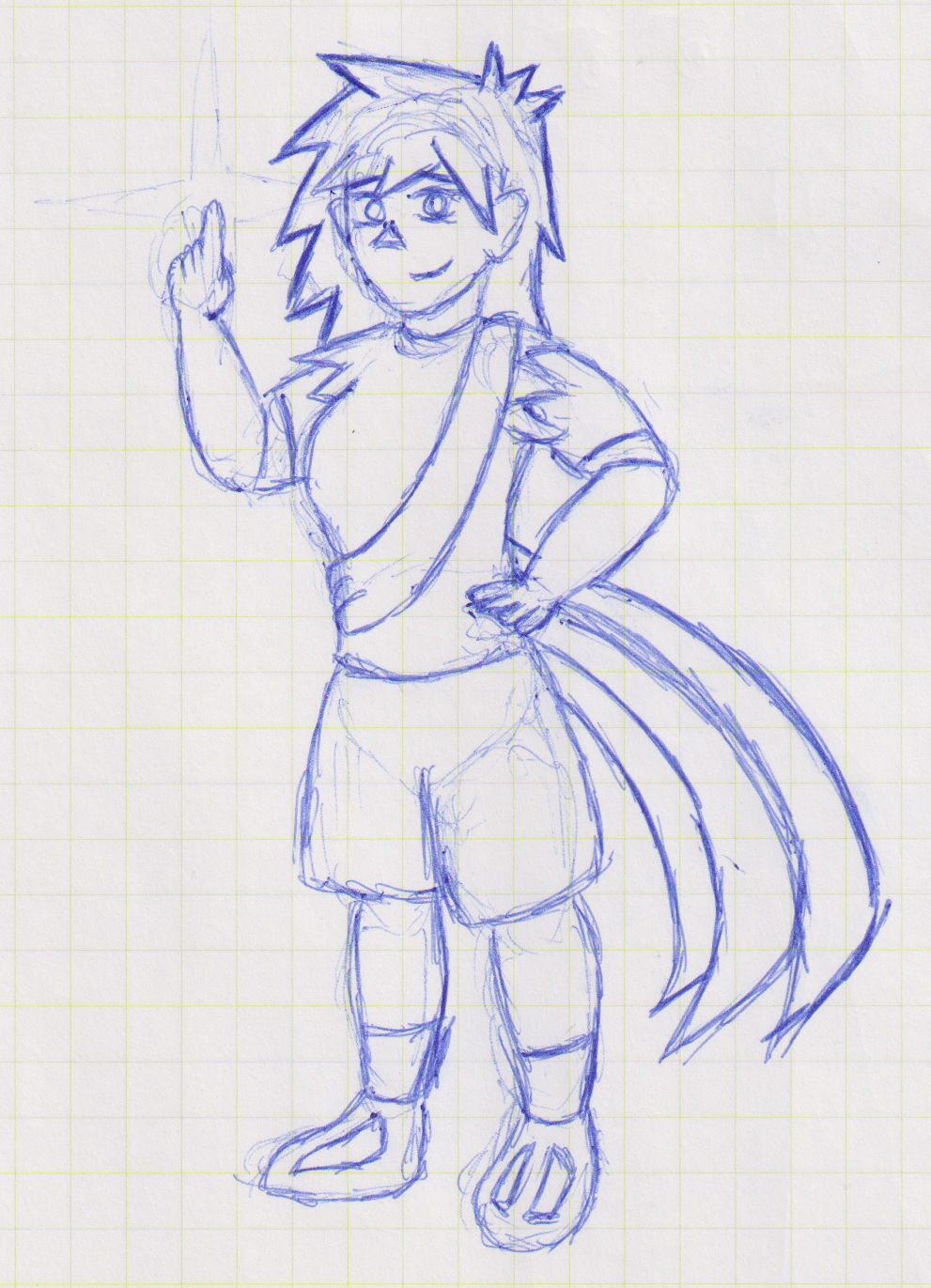 Queen Alma (Draft Drawing)