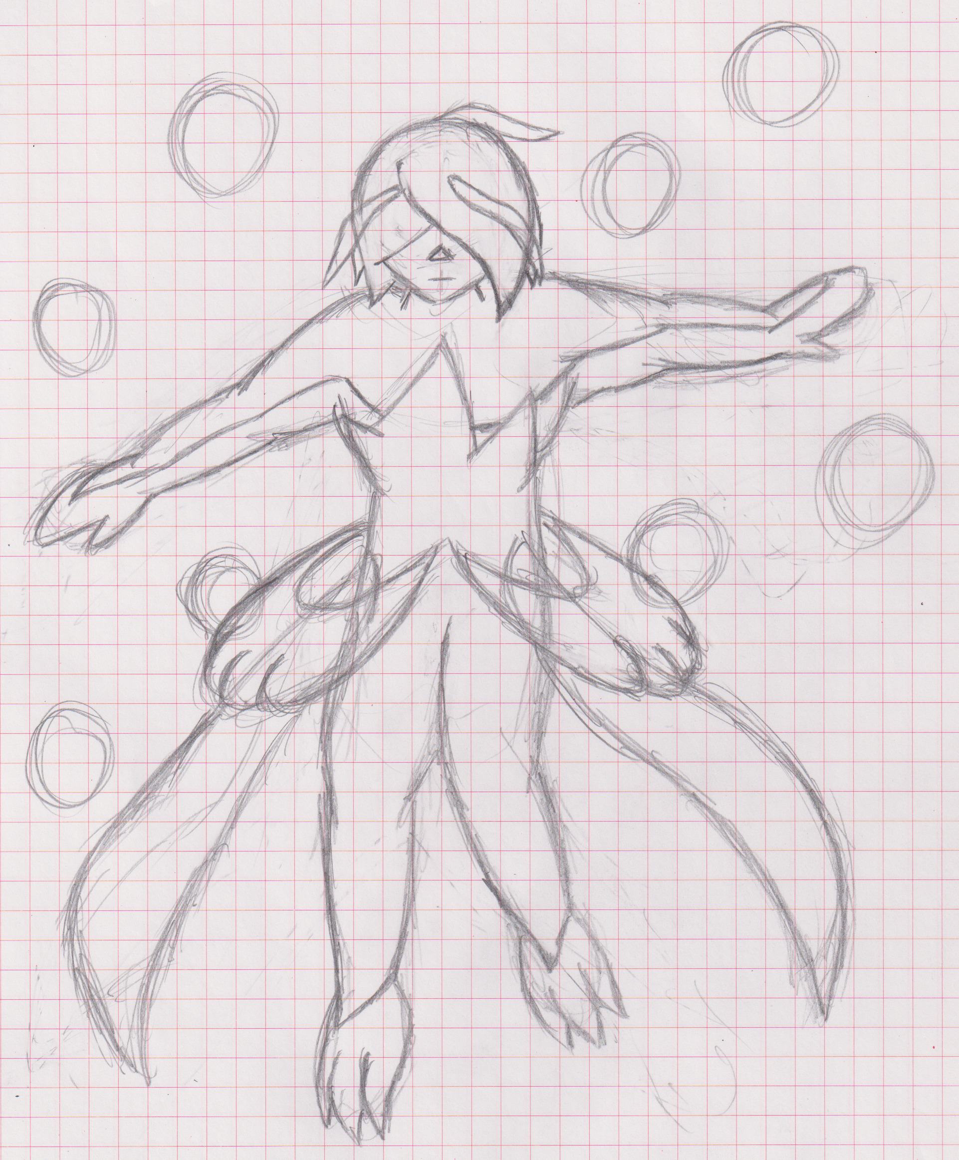 The Disciple (Draft Drawing)