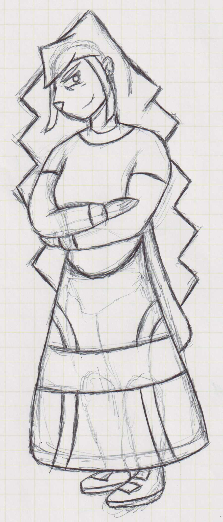 Caroline (Draft Drawing)