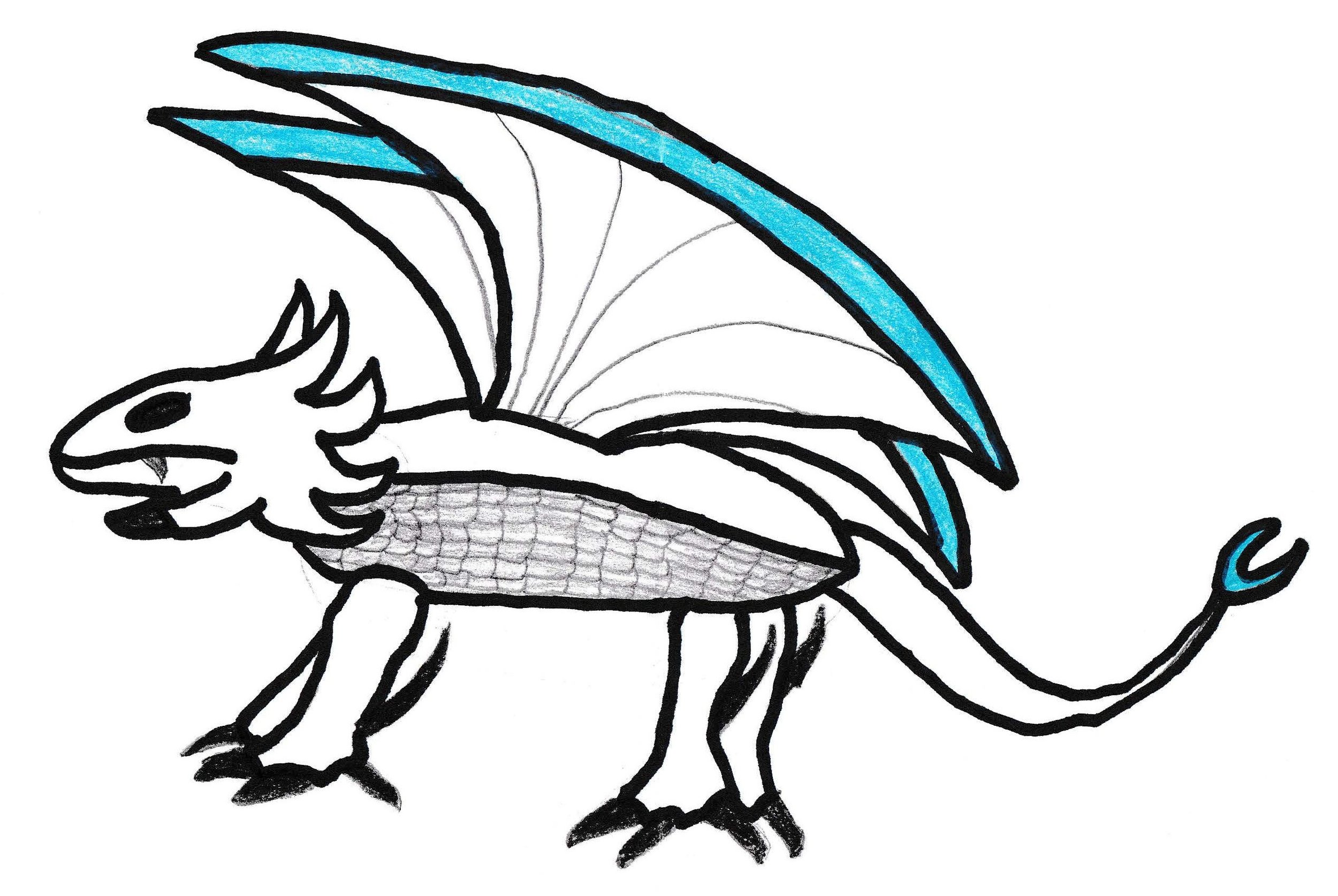 Dracovern (First Drawing)
