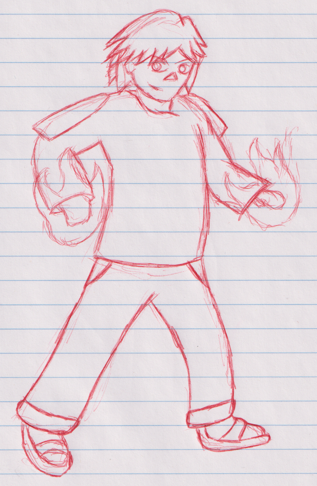 Gavin (Draft Drawing)
