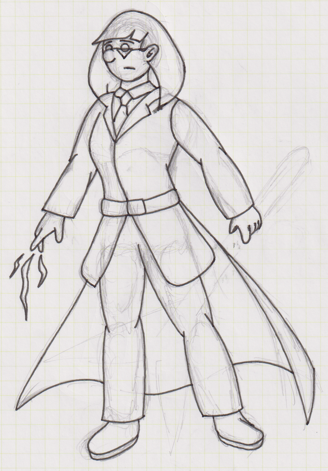 Eliza (Draft Drawing)