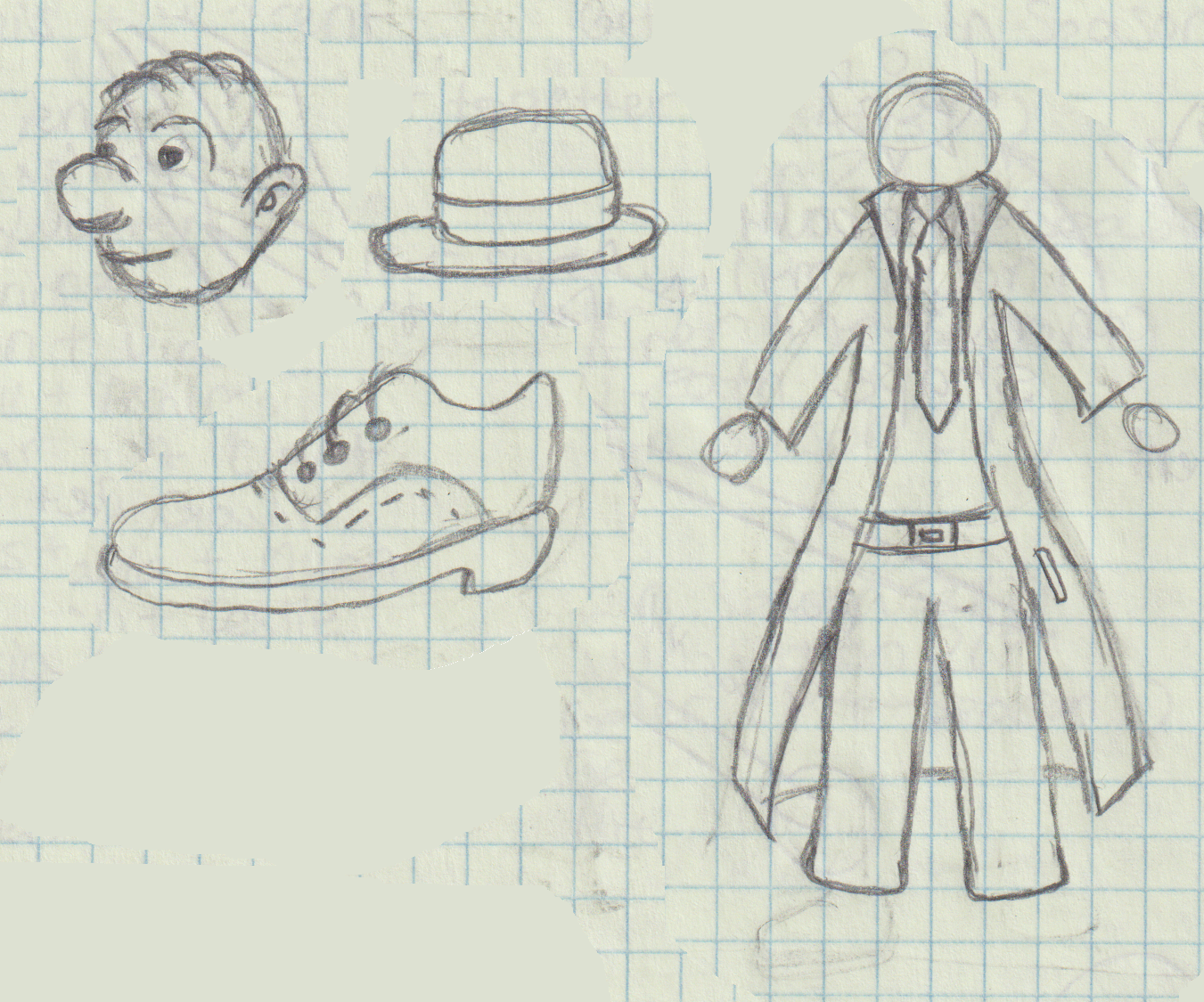 Principal Walter (Design Sketches)