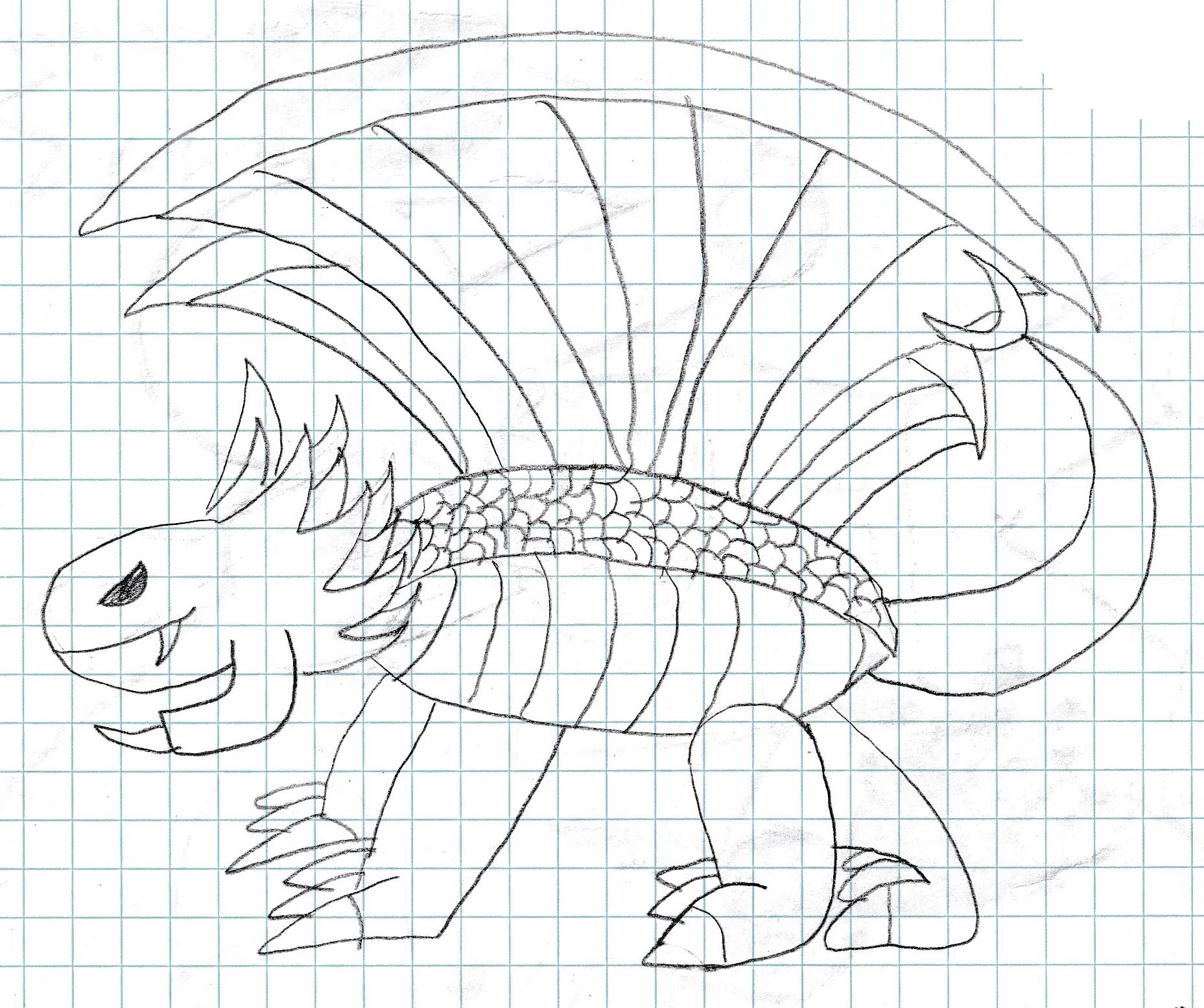 Dracovern (Old Drawing)