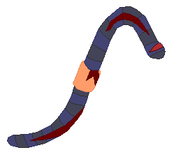 Memorian Worm (Old Design Sprite) ✦ December 11, 2011