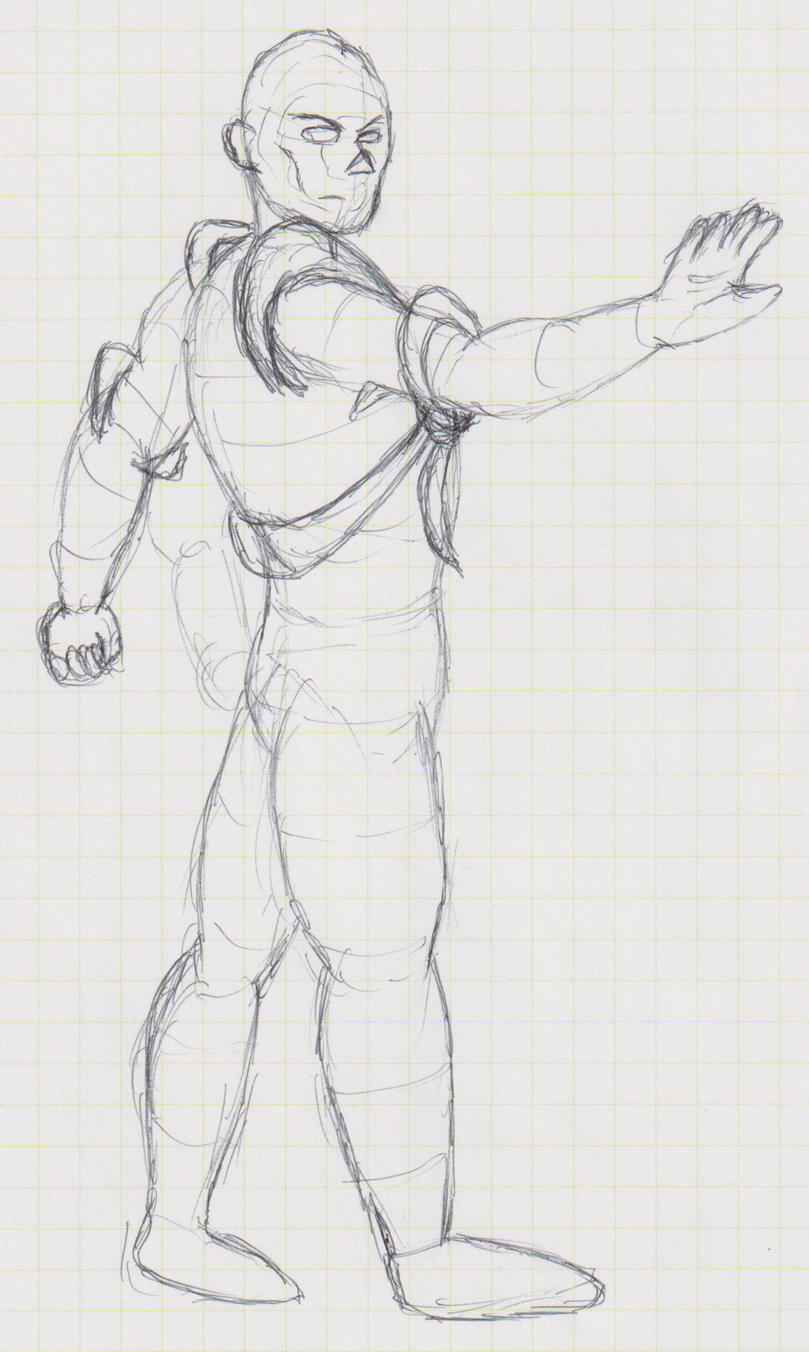 Starman (Draft Drawing)