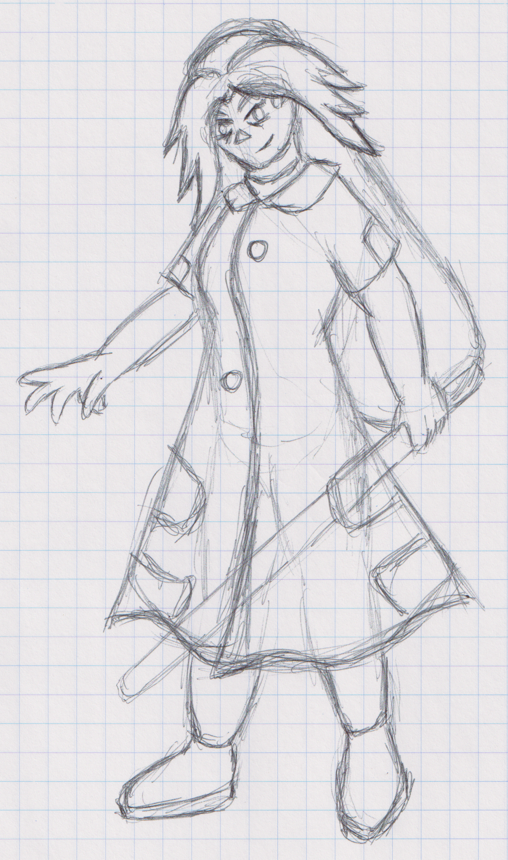 Vivian (Draft Drawing)