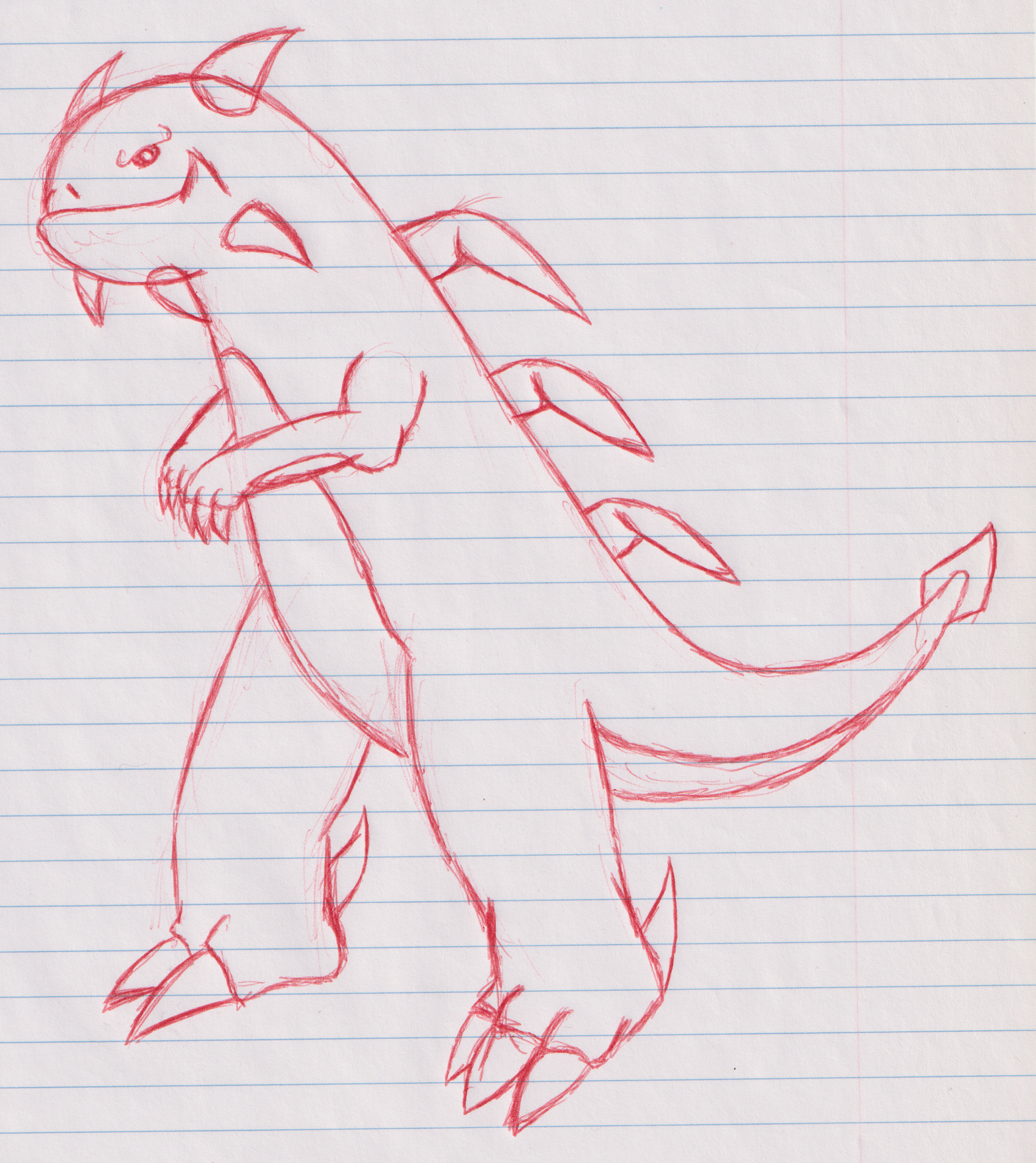 Gargotile (Draft Drawing) ✦ July 13, 2024