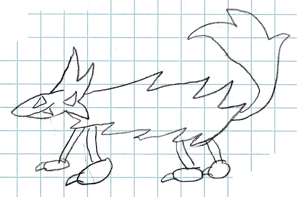 Lectro (First Drawing)