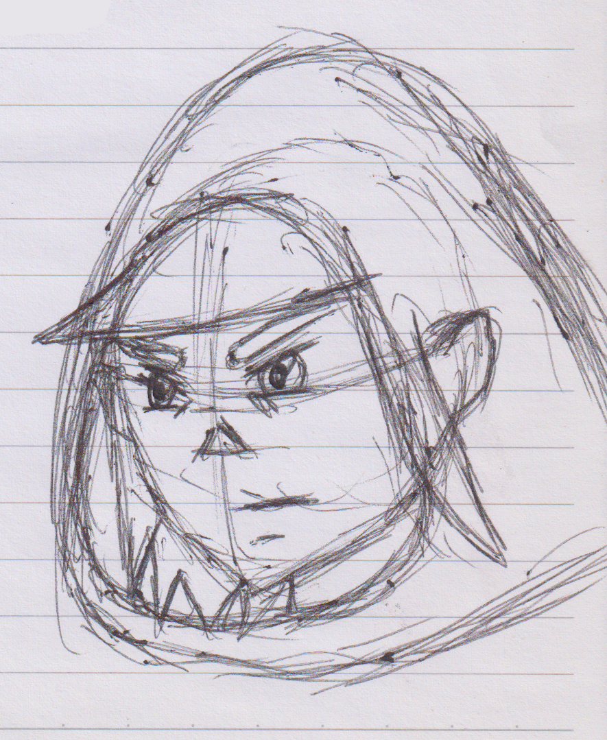 Javier (Hooded Sketch #2)