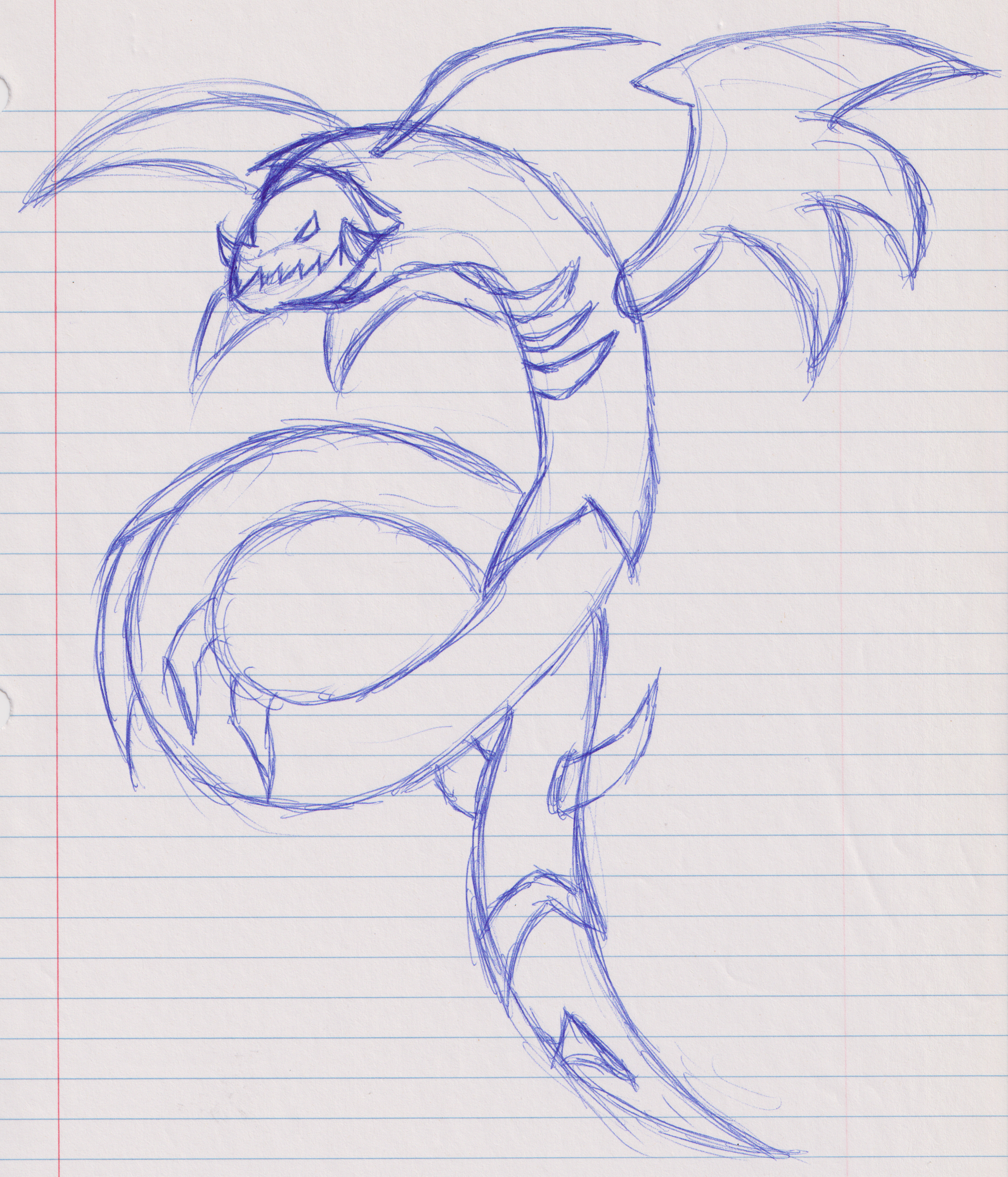 The Leviathan (Draft Drawing)