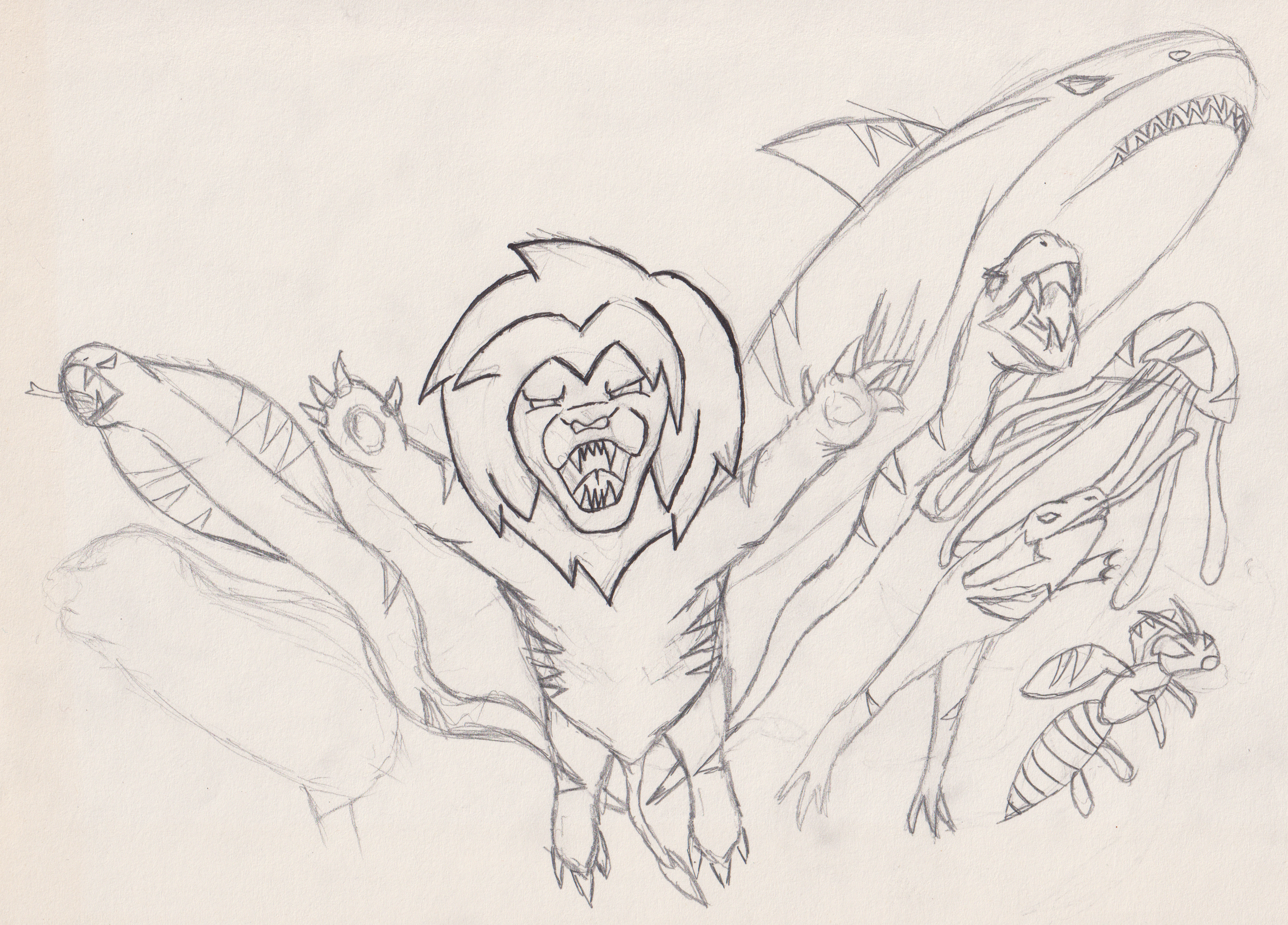 Memorians (Draft Drawing)