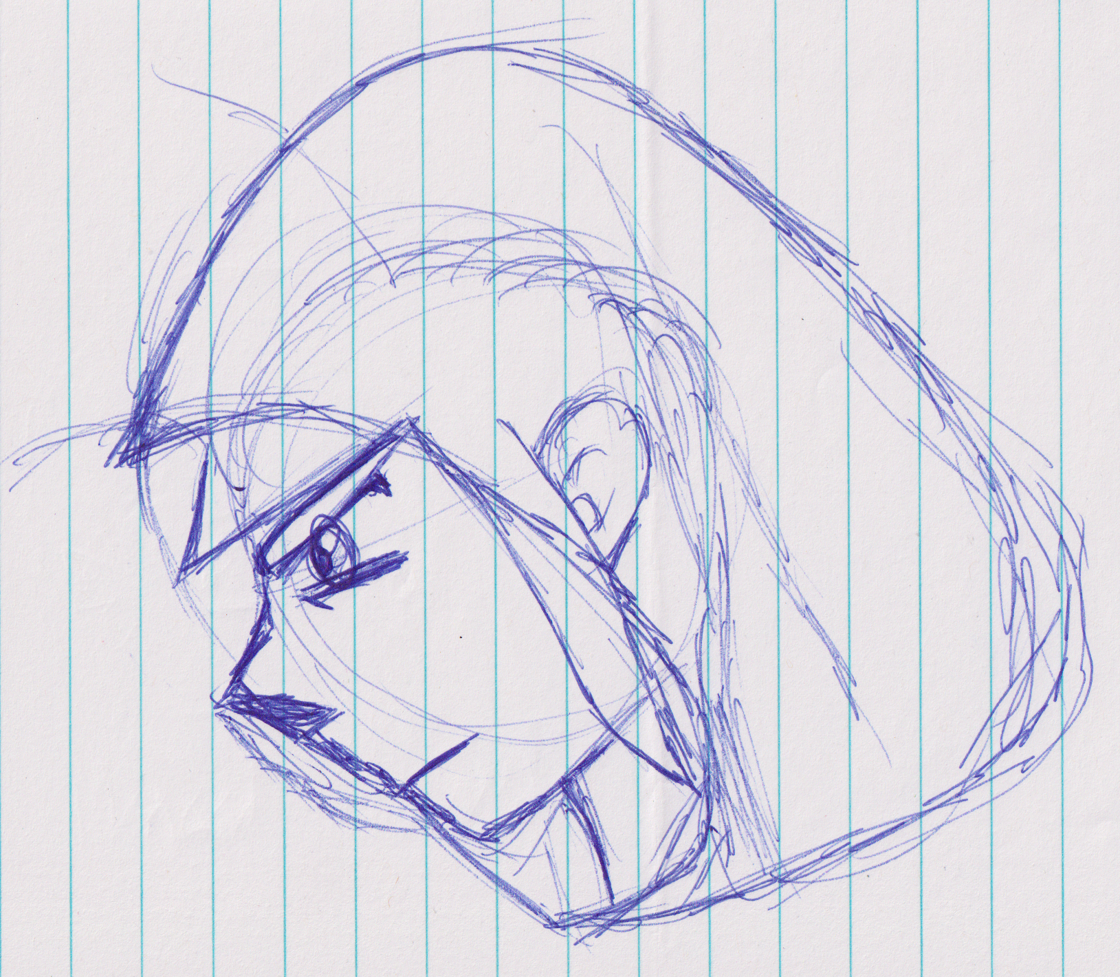 Javier (Hooded Sketch #1)