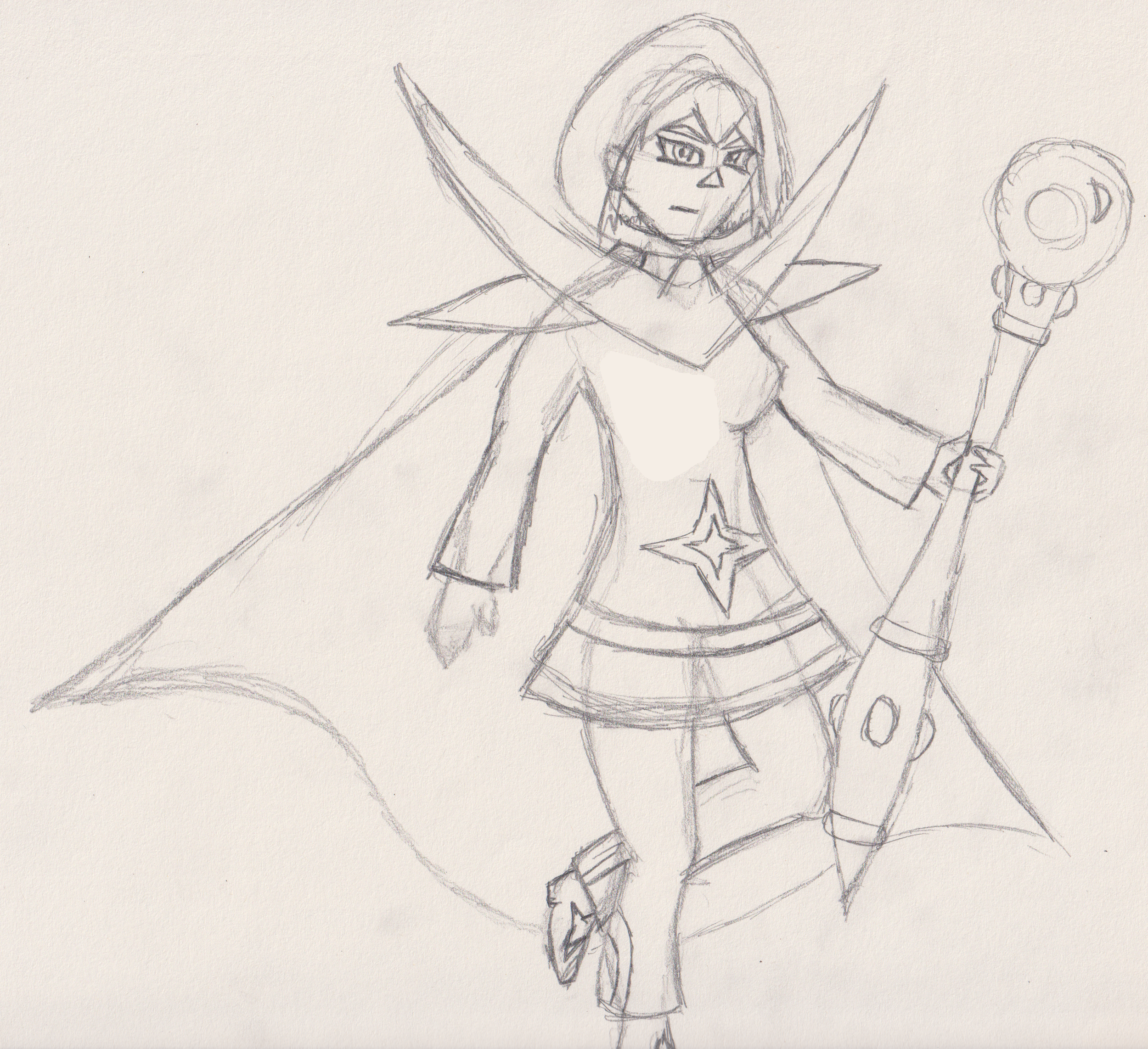 Shade (Overdrive Form, Draft Drawing)