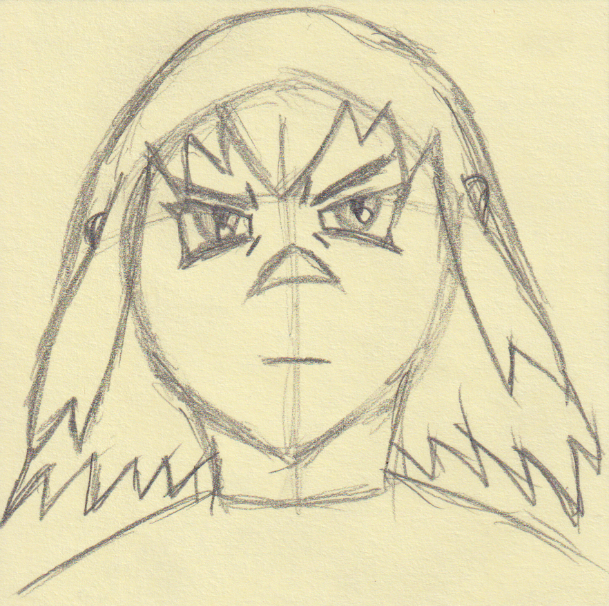 Shade (Face Sketch #2)