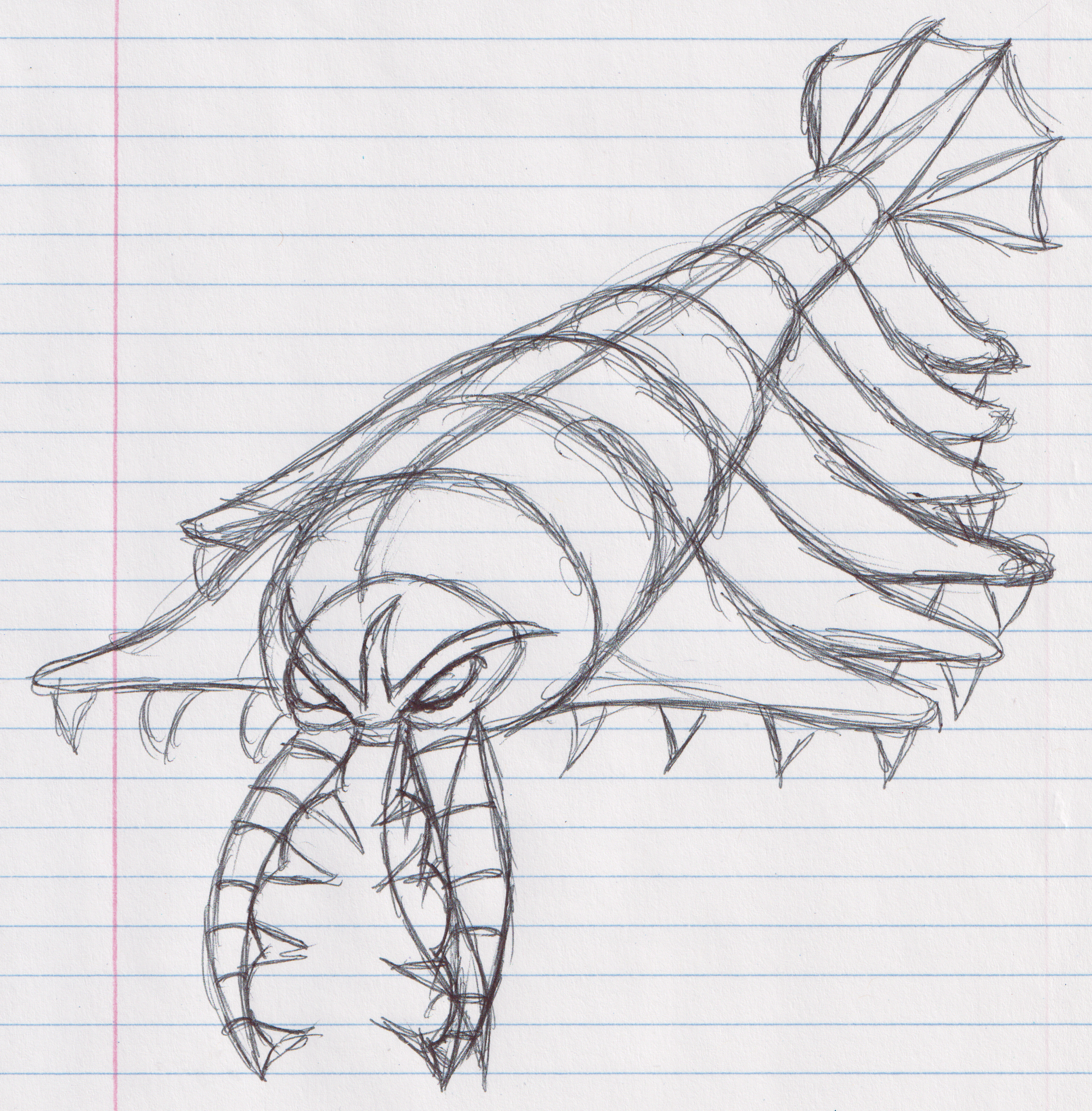 The Anomalocaris (Draft Drawing) ✦ June 27, 2026