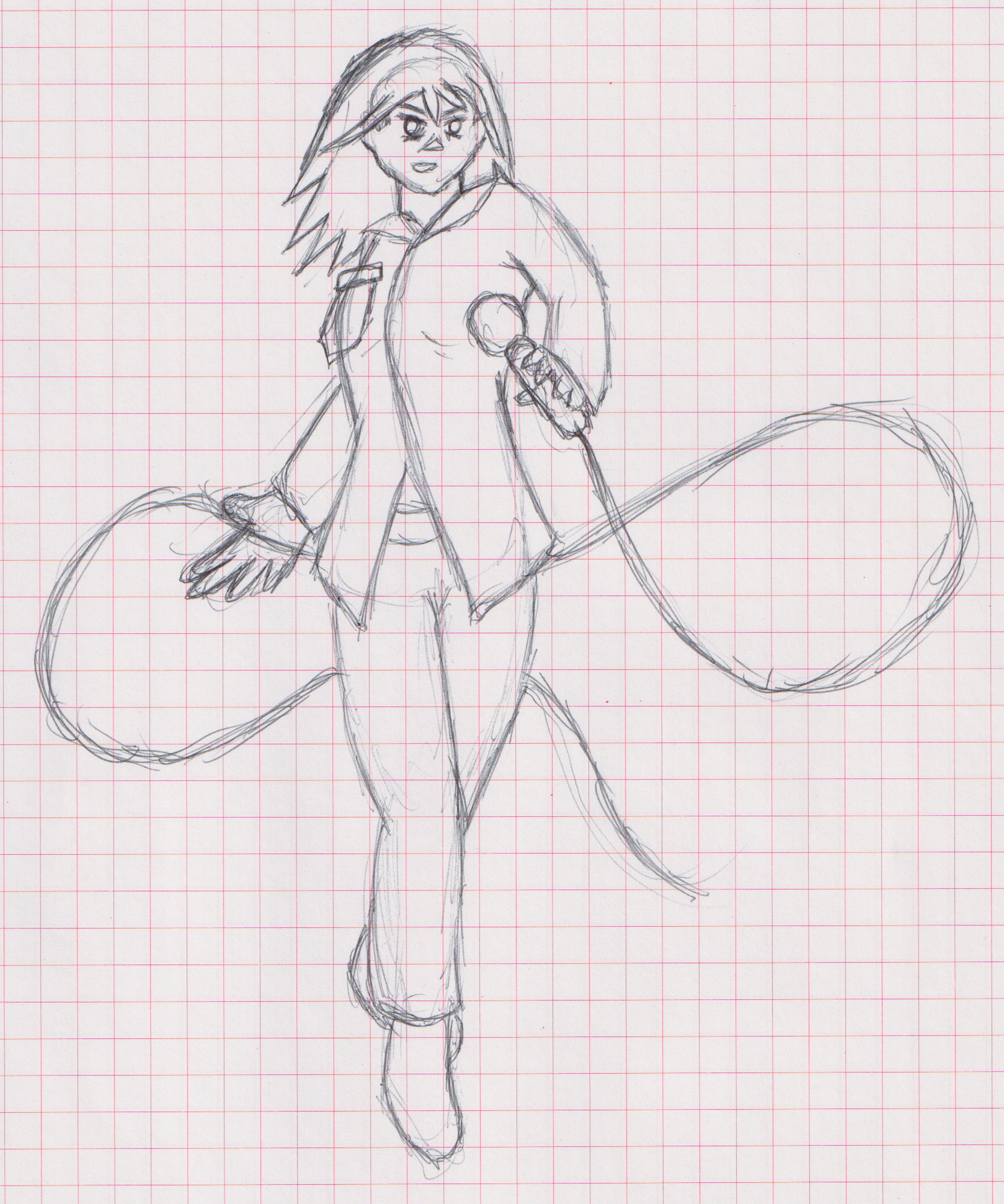 Tina (Draft Drawing)
