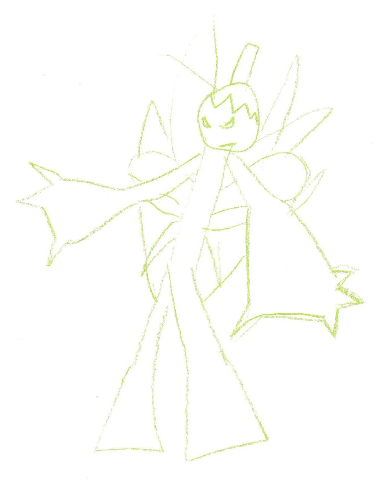 Mistletoe Master (First Drawing)