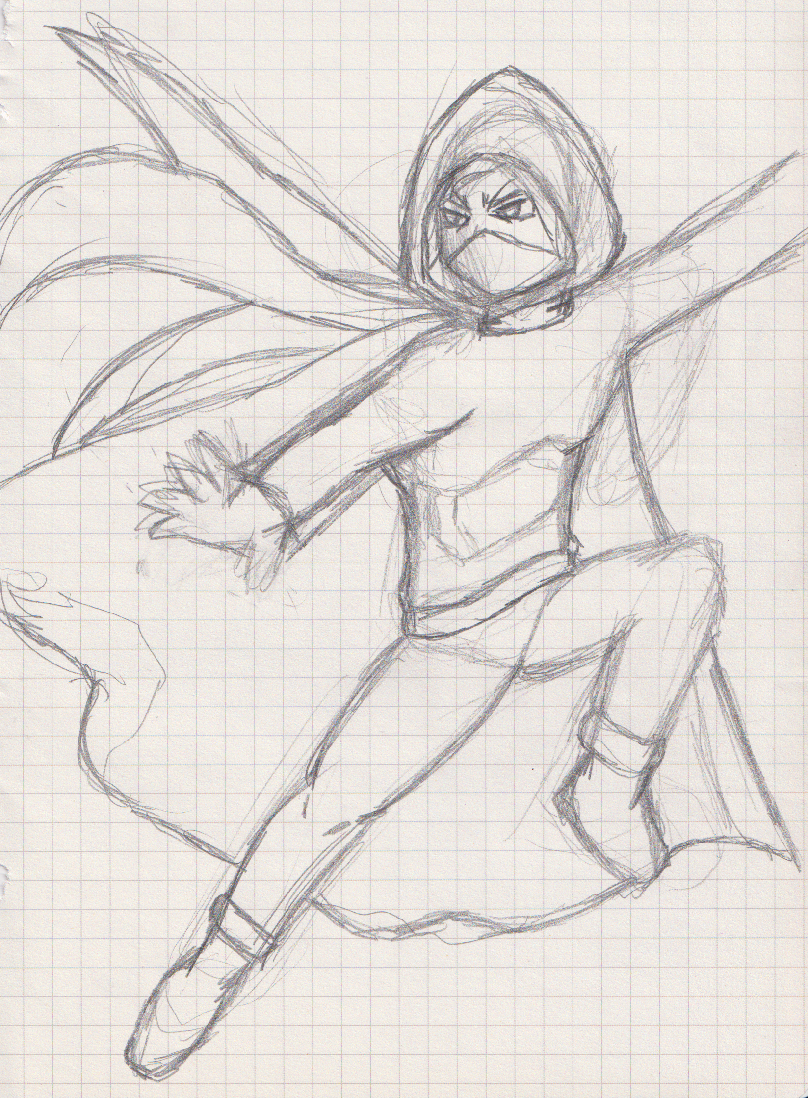 Javier (Overdrive Form Sketch)
