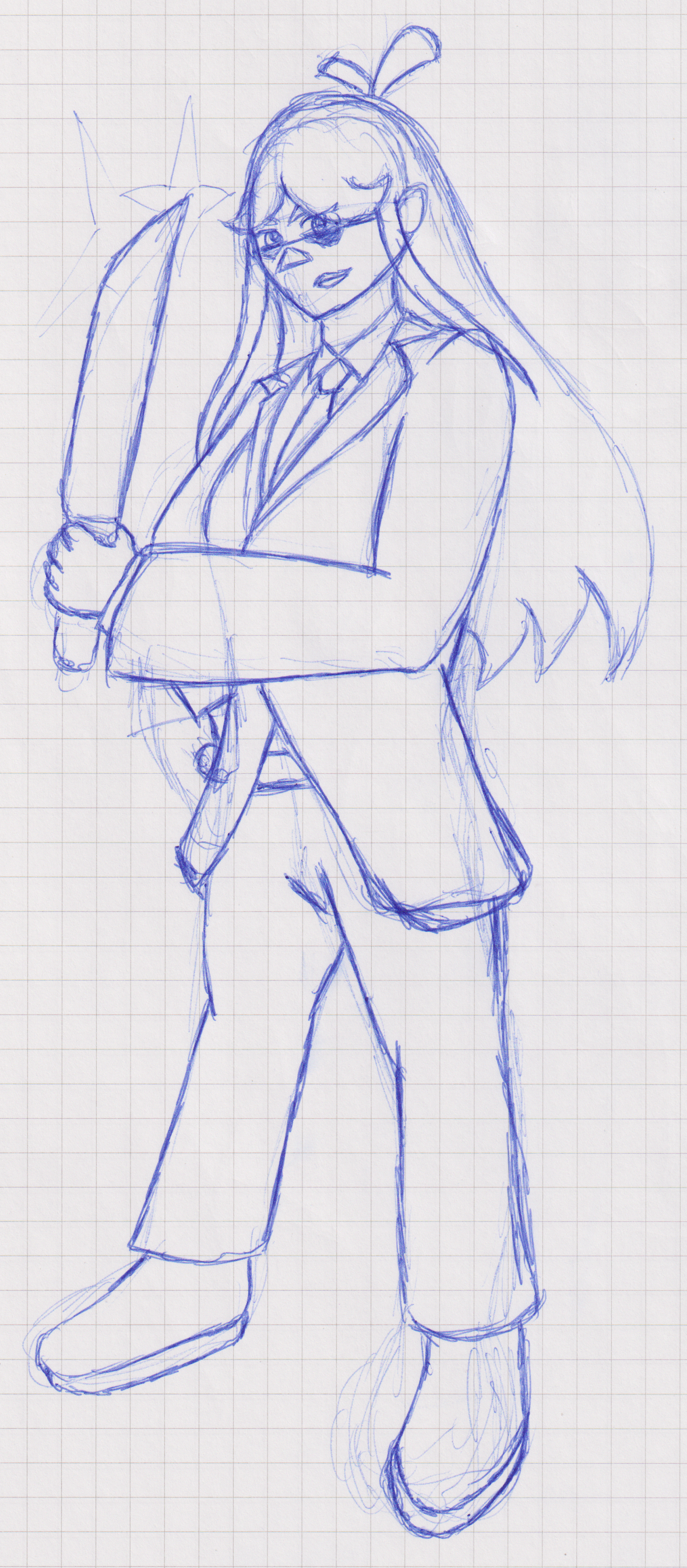 Sally (Draft Drawing)