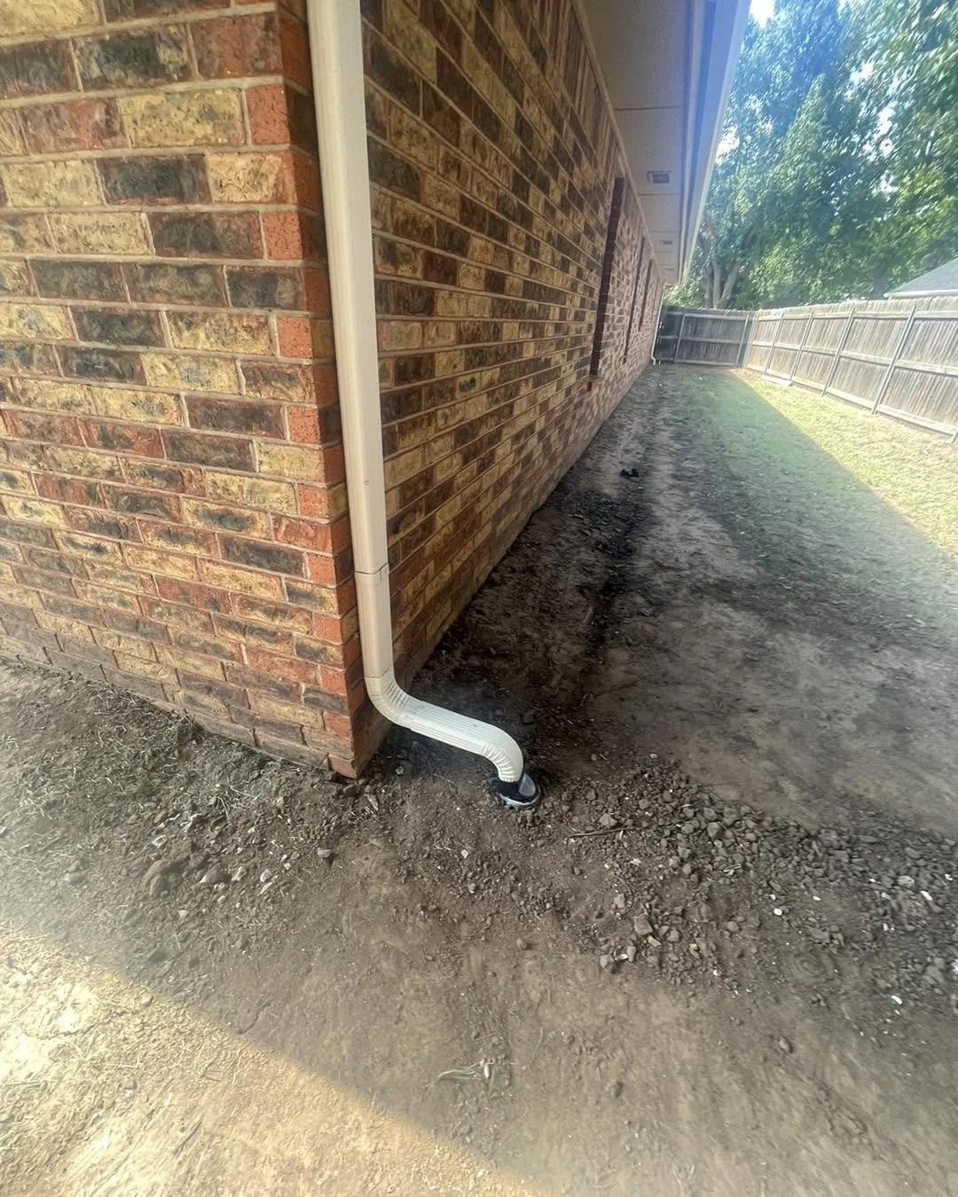 French Drain Clean Out